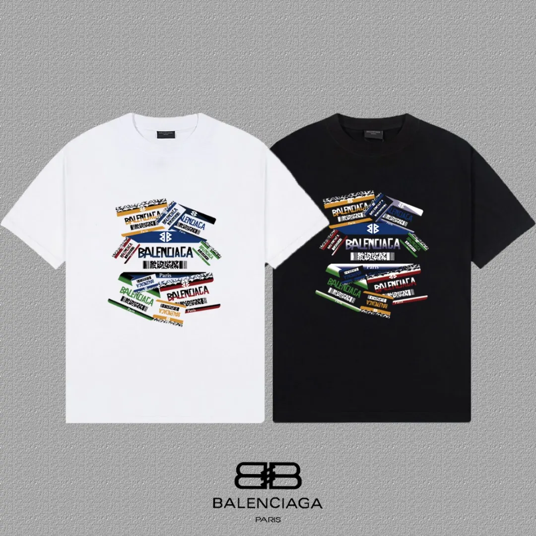Balenciaga Paris 黑色 短袖T恤(數字3) Balenciaga Paris 黑色 短袖T恤(數字3)