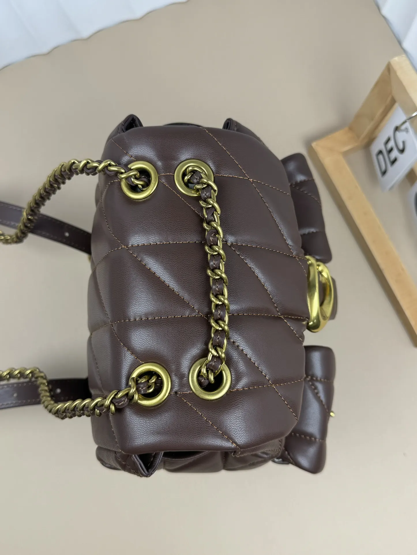 Coach 羊皮 雙肩包 实用雙肩款