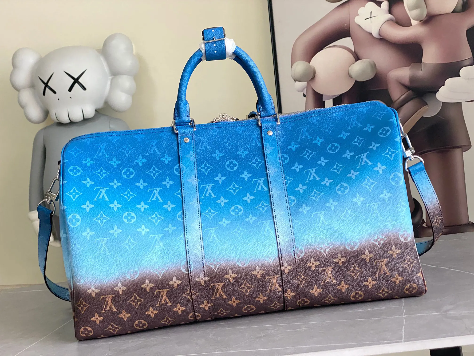 Keepall 帆布 旅行包 大容量旅行款