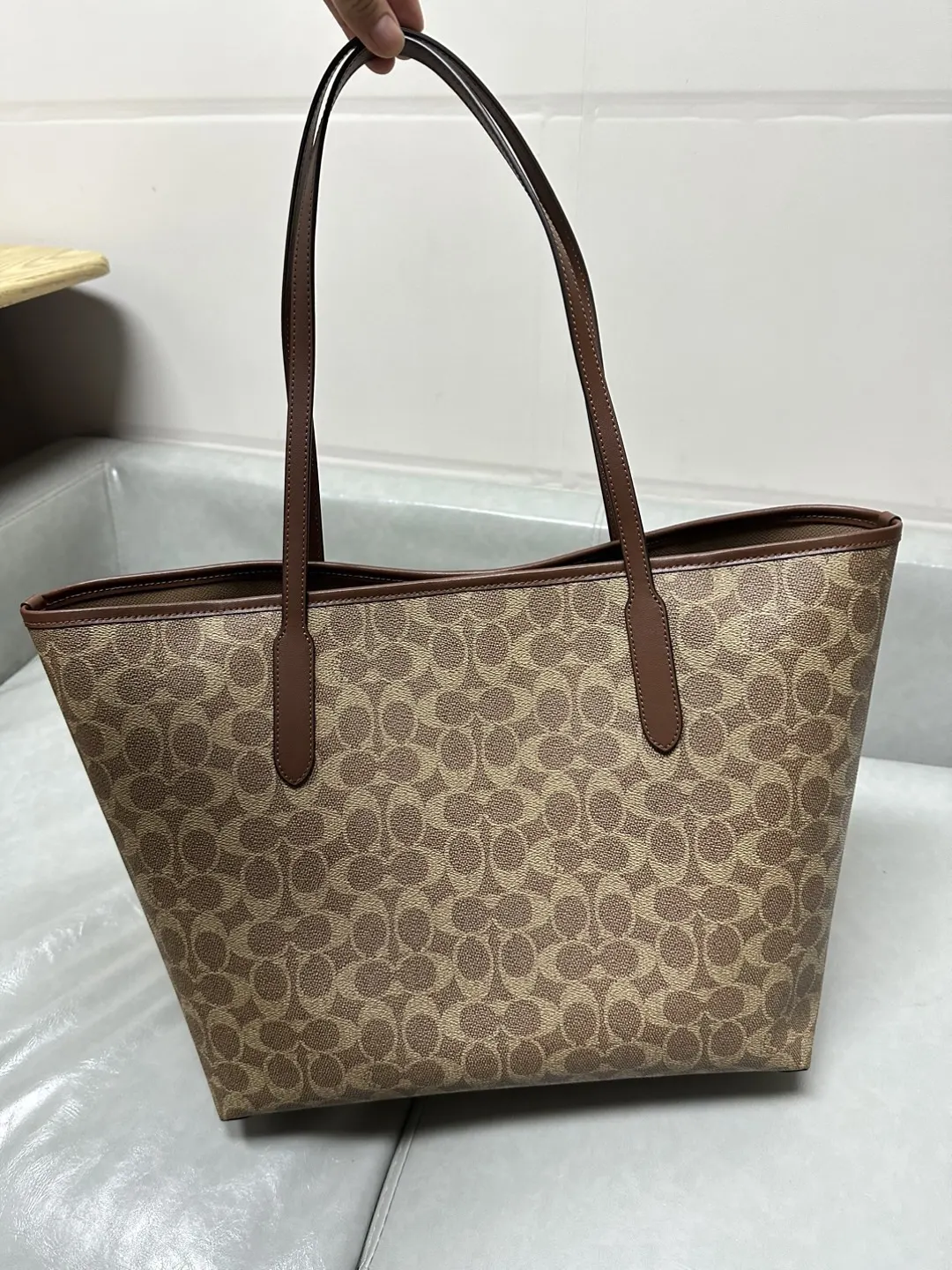 Monogram Tote Bag Canvas