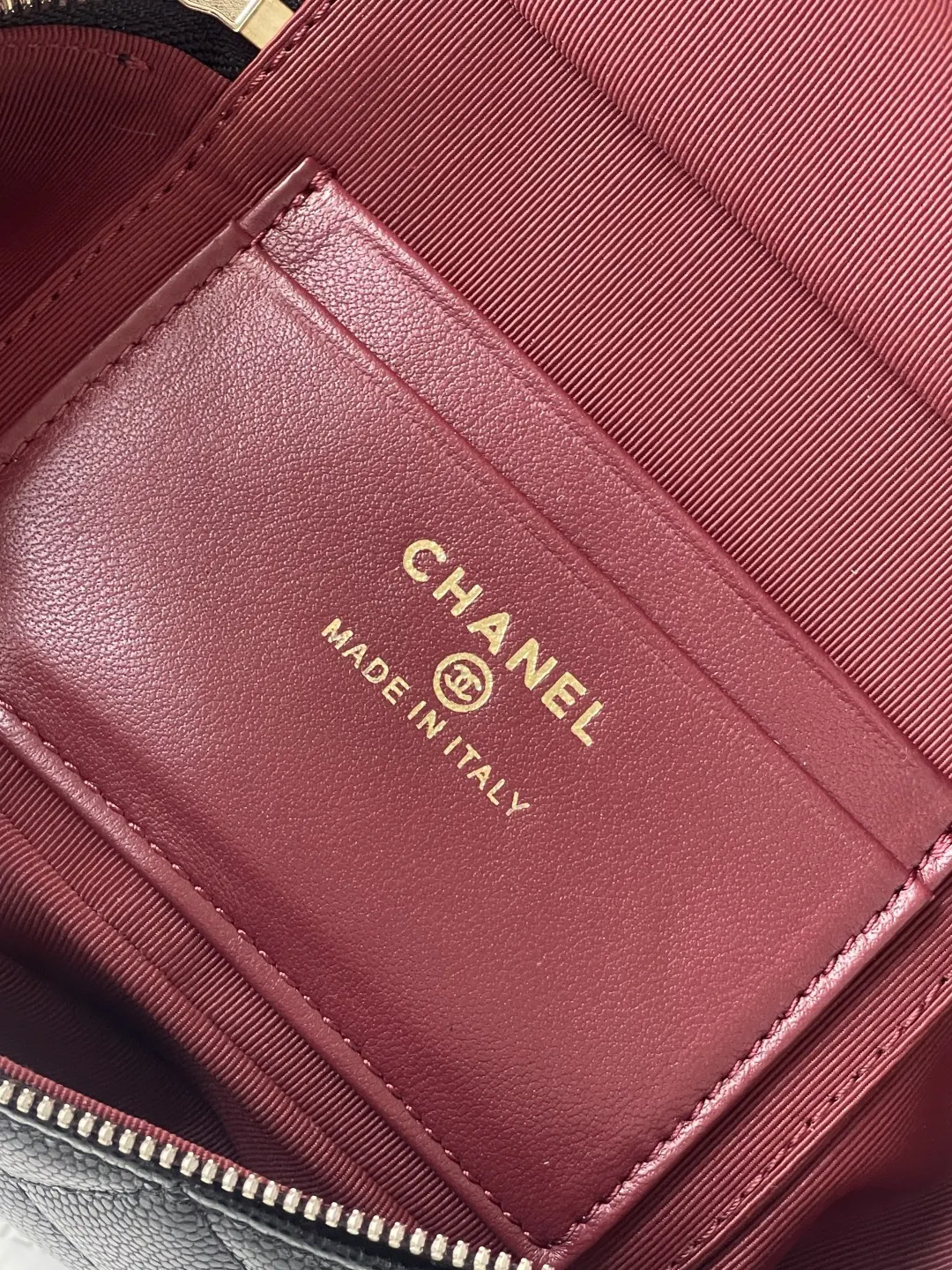 Gold Chain Bag Leather