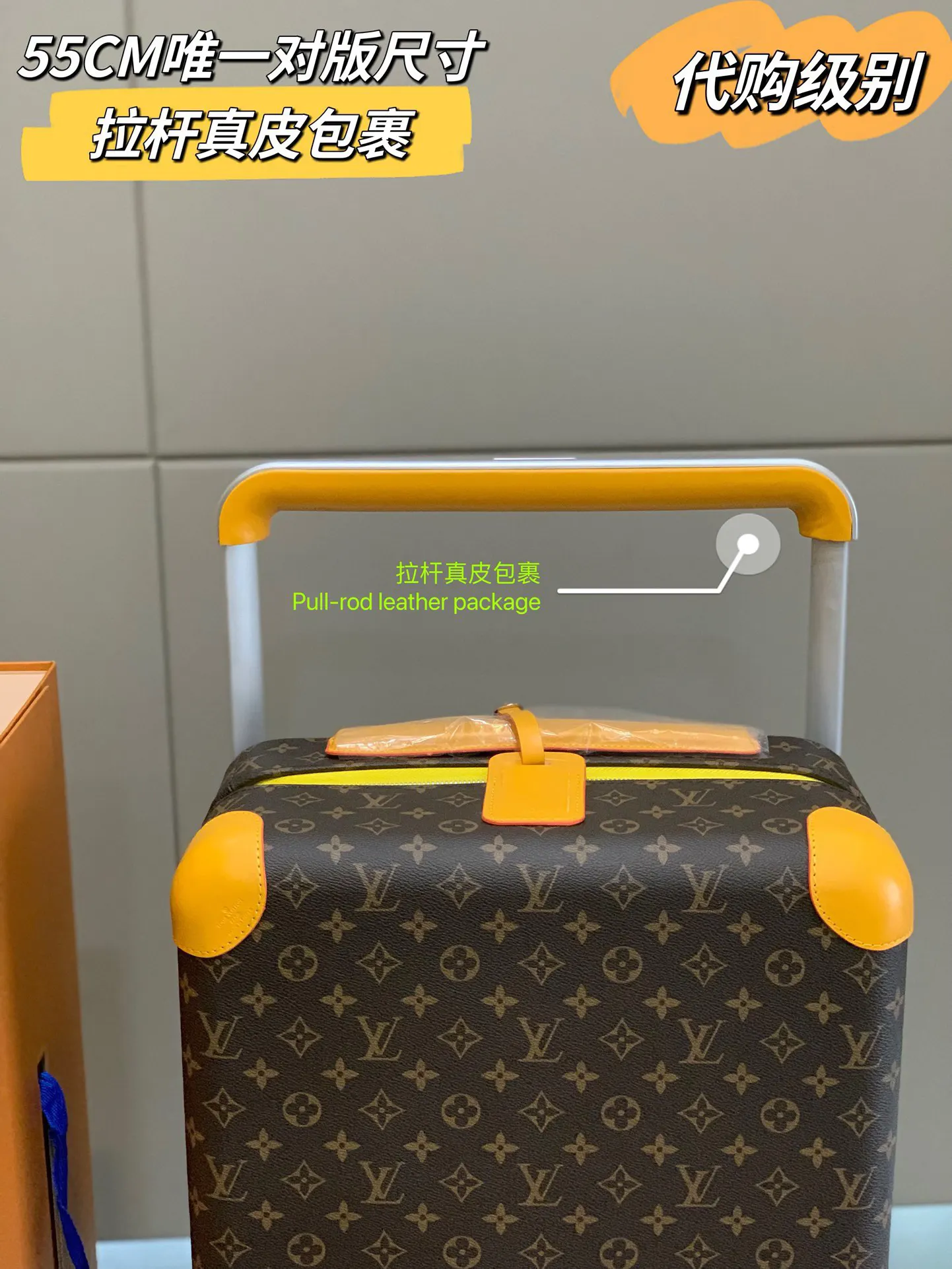 拉杆箱皮箱行李箱旅行箱登机箱 拉杆箱旅行箱 路易v 旅行拉杆款 轻便出行款