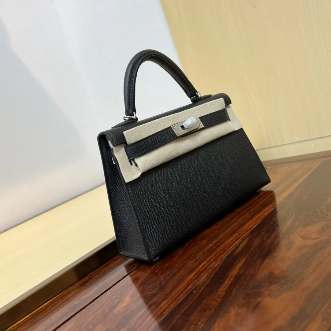 Hermès Kelly 羊皮手提包 实拍款02