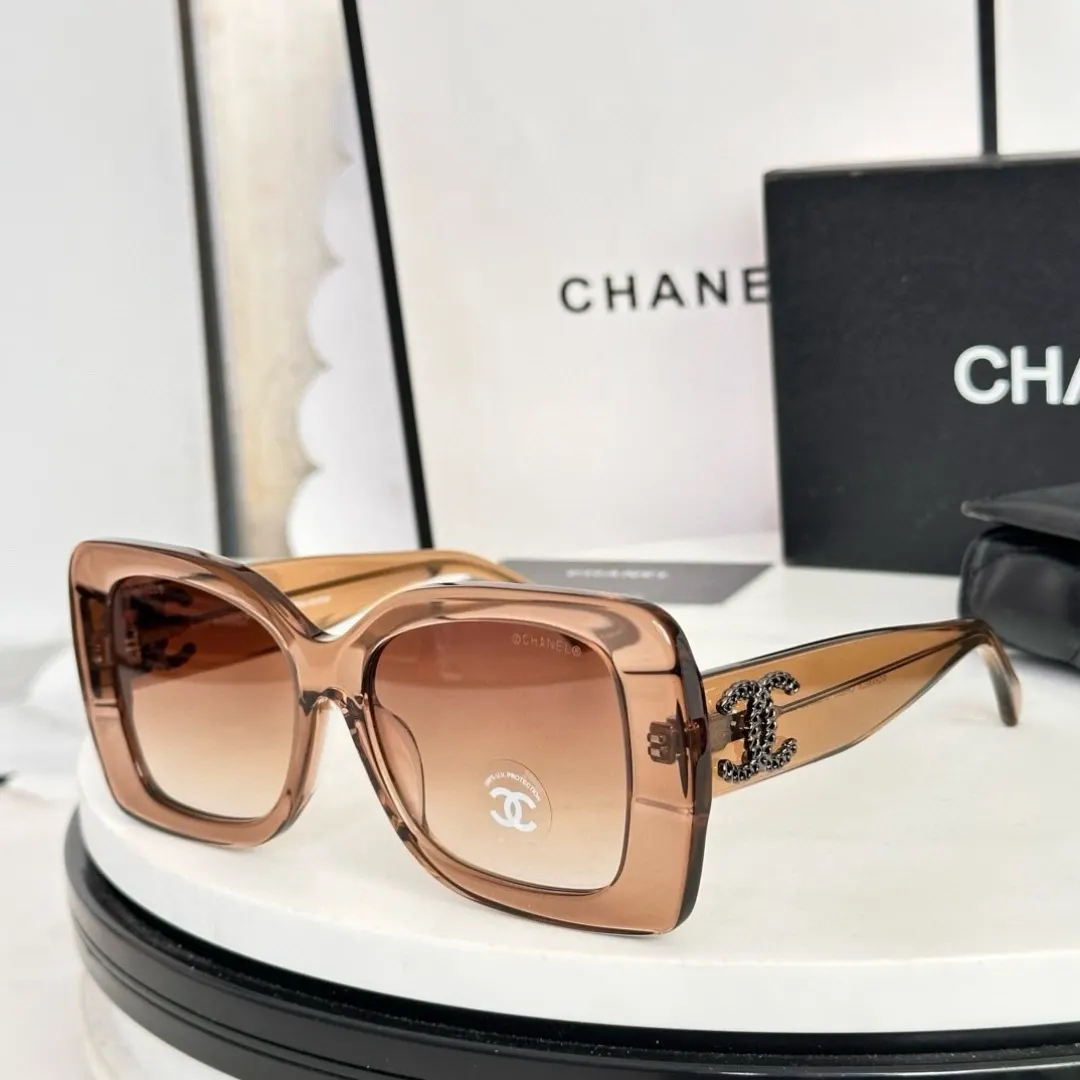 Chanel 墨镜 時尚防晒 太陽鏡