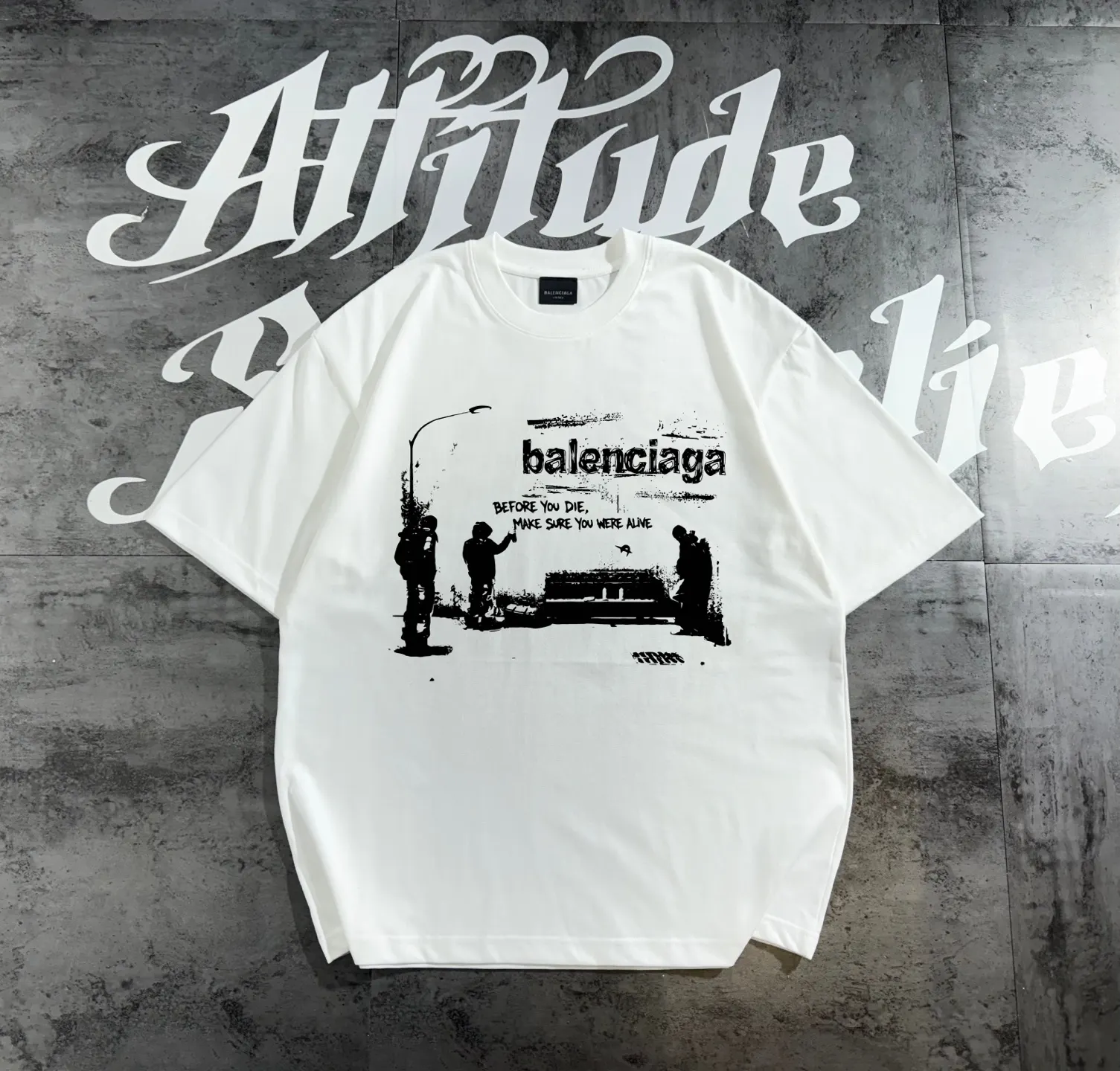 Balenciaga Cotton Short Sleeve T-Shirt Loose