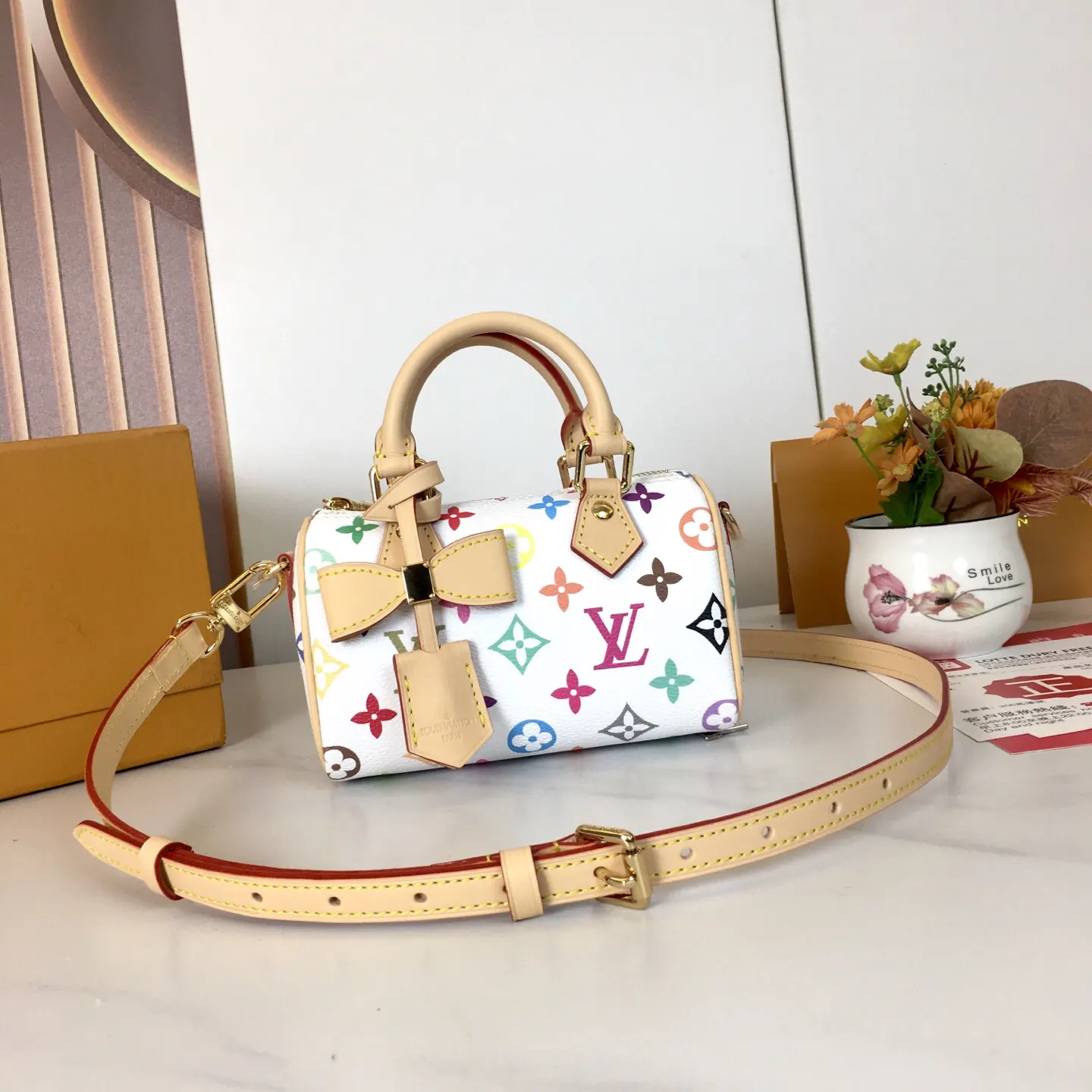 LV Speedy 牛皮 旅行包 大容量旅行款