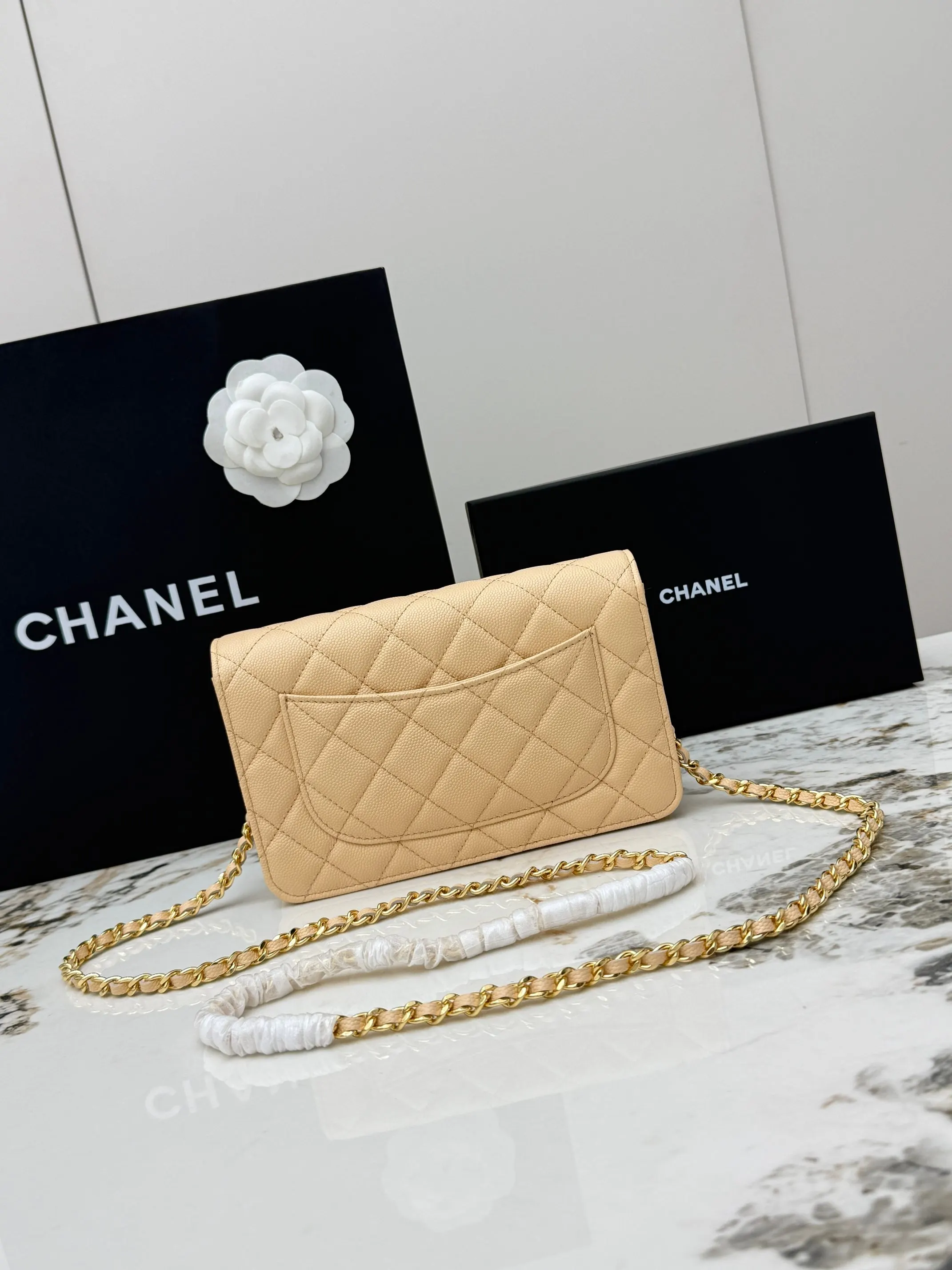 CHANEL 小牛皮 鏈條包 精致鏈條款