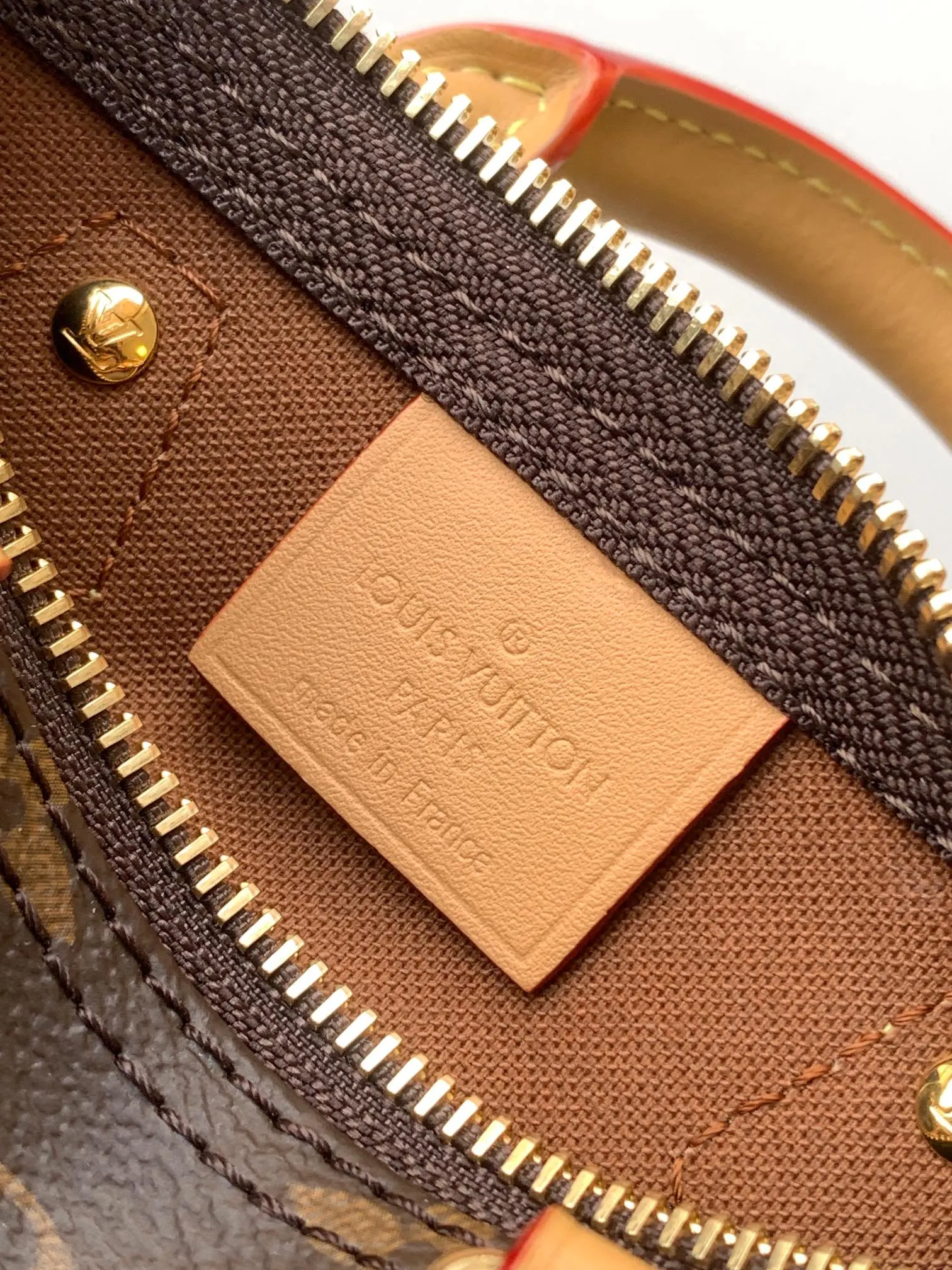 LV Speedy 老花 牛皮 收納包 旅行收納款