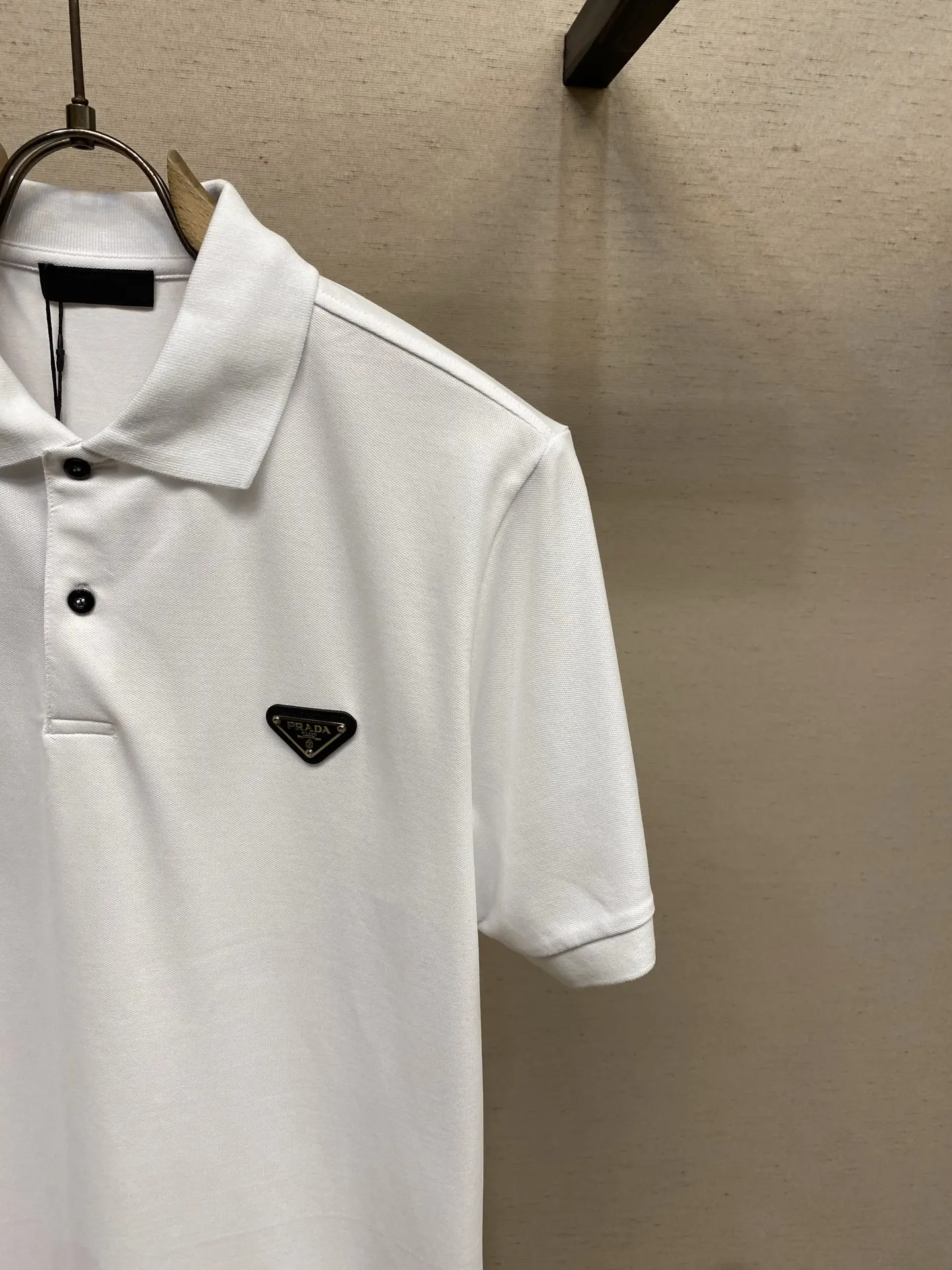 Prada Logo 棉質 Polo衫