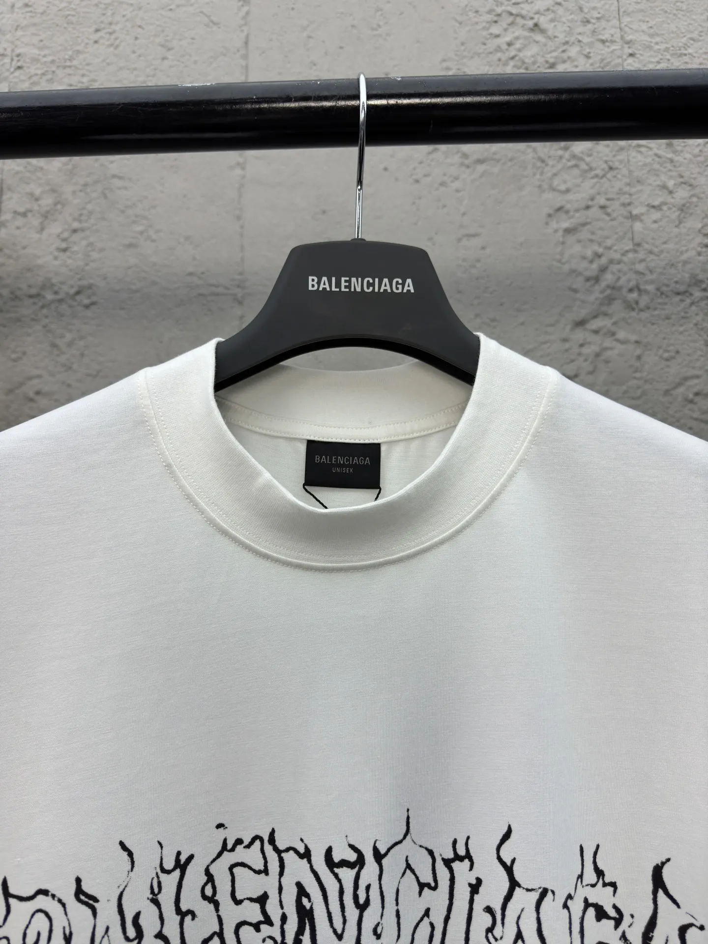 Balenciaga 纯棉 Logo 短袖T恤