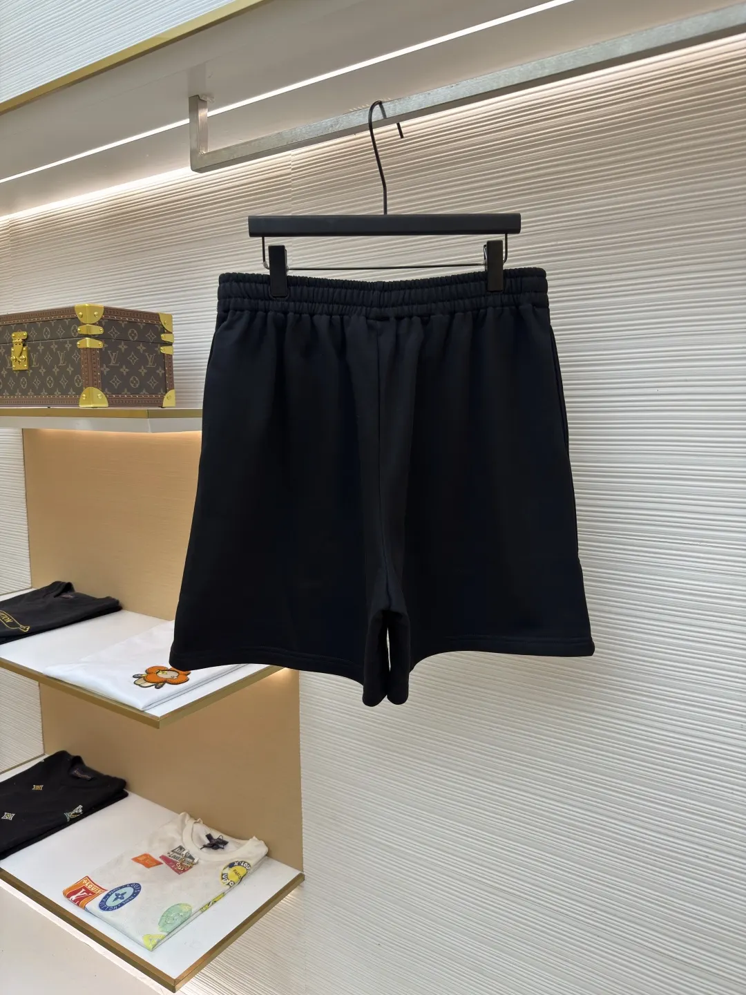 Balenciaga Cotton Shorts Black