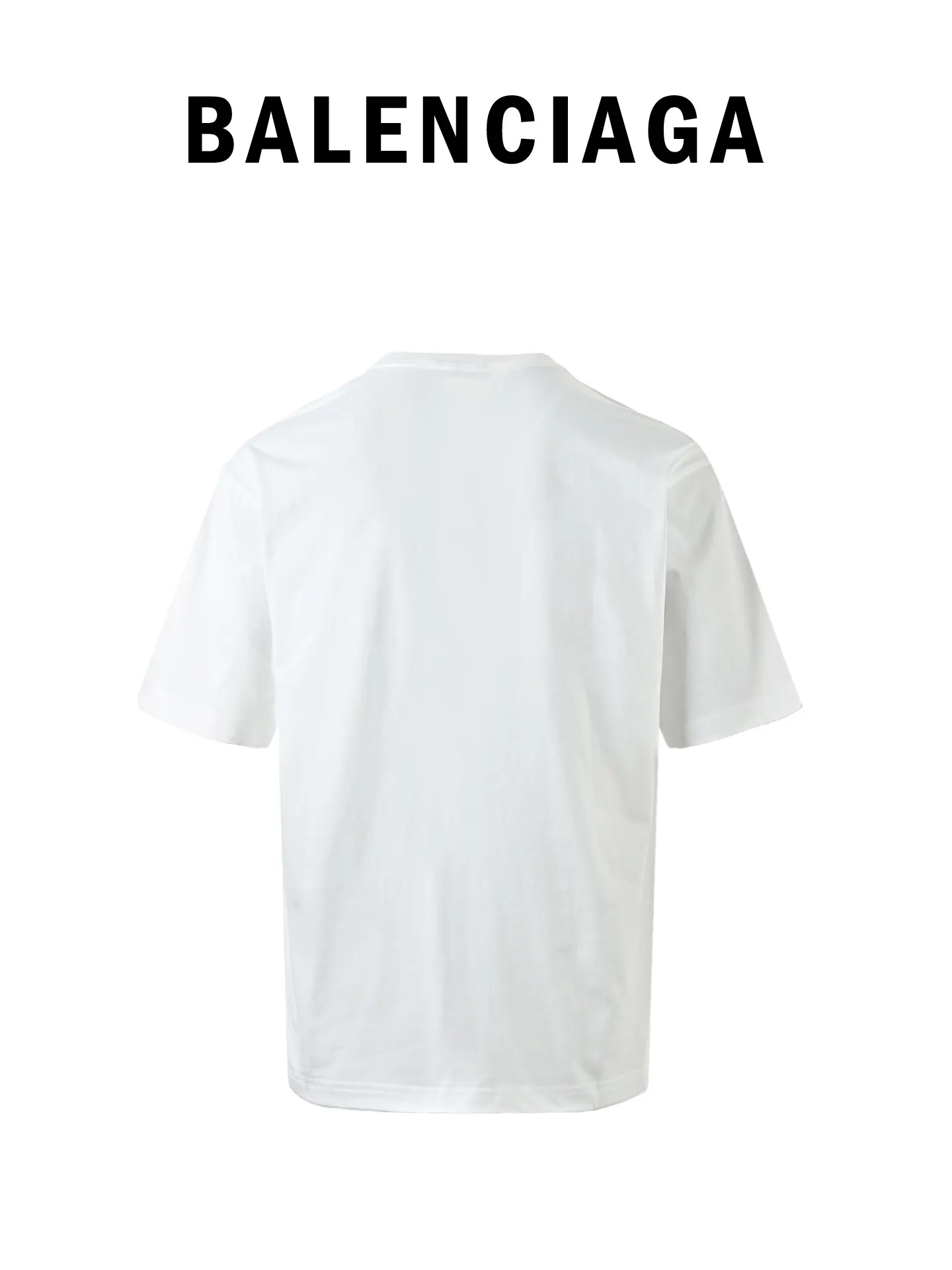 Balenciaga Logo Letter Short Sleeve T-Shirt Street