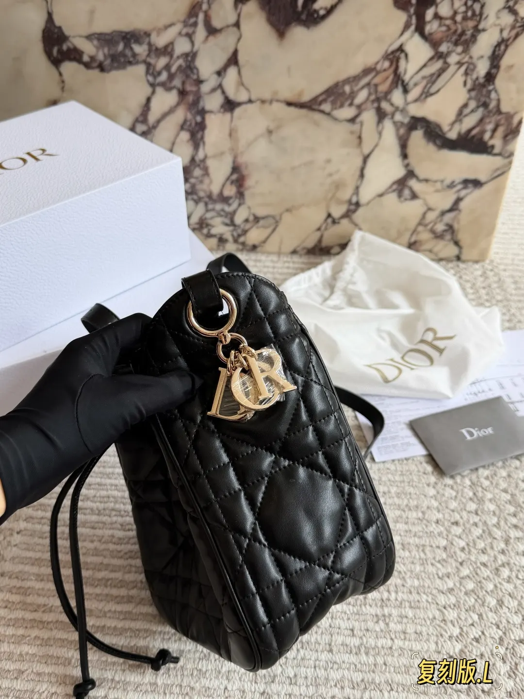 Dior D Motion 羊皮手袋 手提斜挎