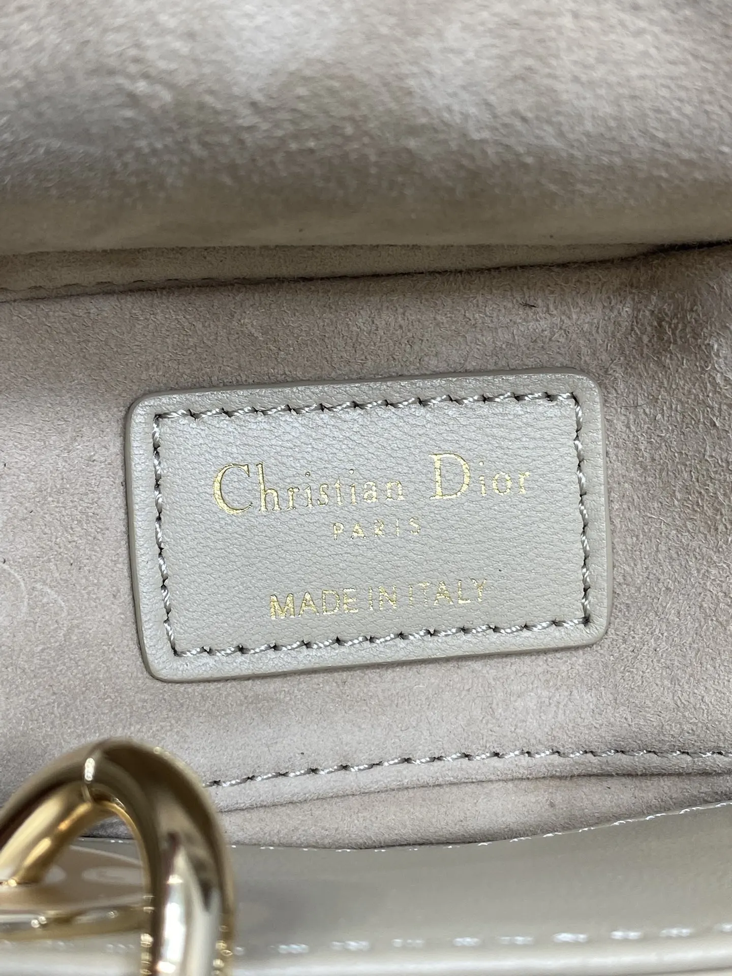 Dior 羊皮 进口 羊皮横款戴妃包 皮内里 羊筋D jo 手提包 通勤手提款