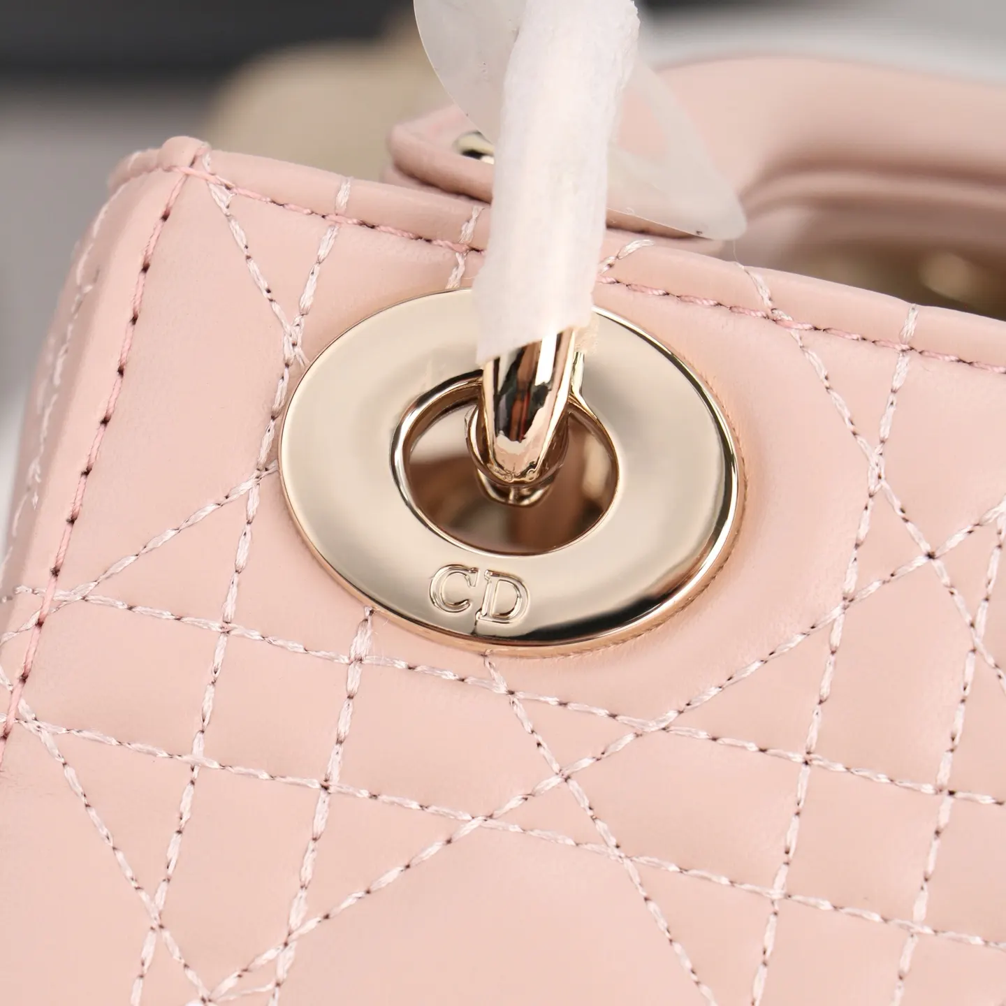 Dior Lady Dior Pink Crossbody Bag
