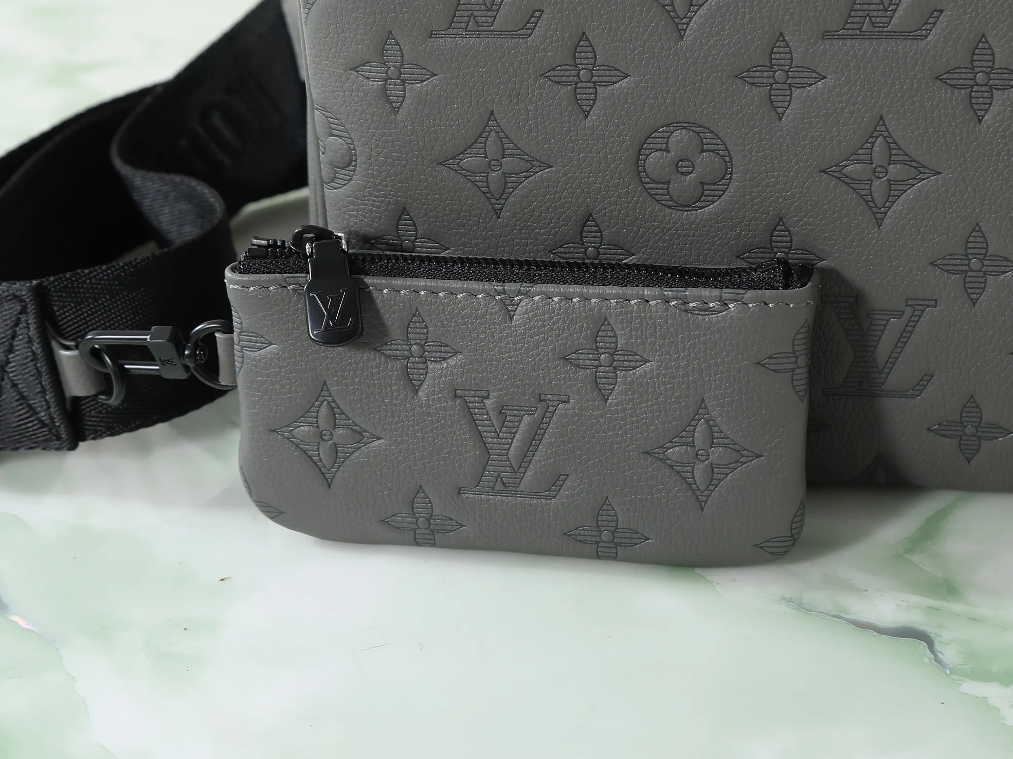 LV Trio Messenger 黑灰配色 邮差包 通勤款｜ORBUYBAG 岚奢包高端时尚精品