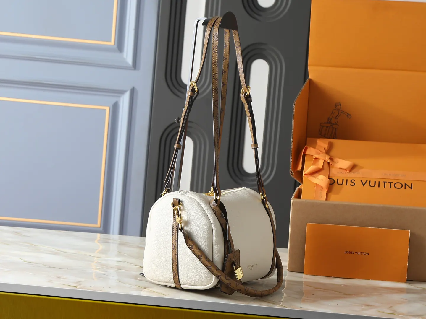 LV Keepall 牛皮 旅行袋 大容量旅行款