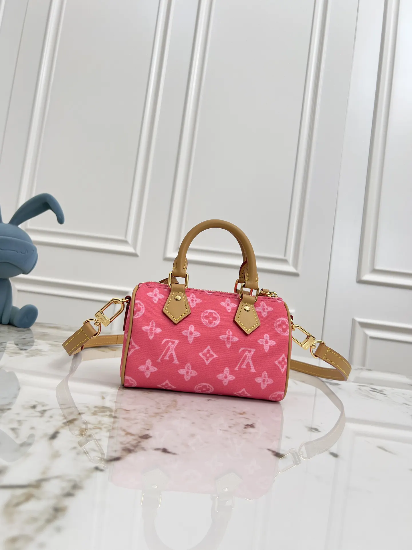 Louis Vuitton Speedy 棕色 Monogram 手提包