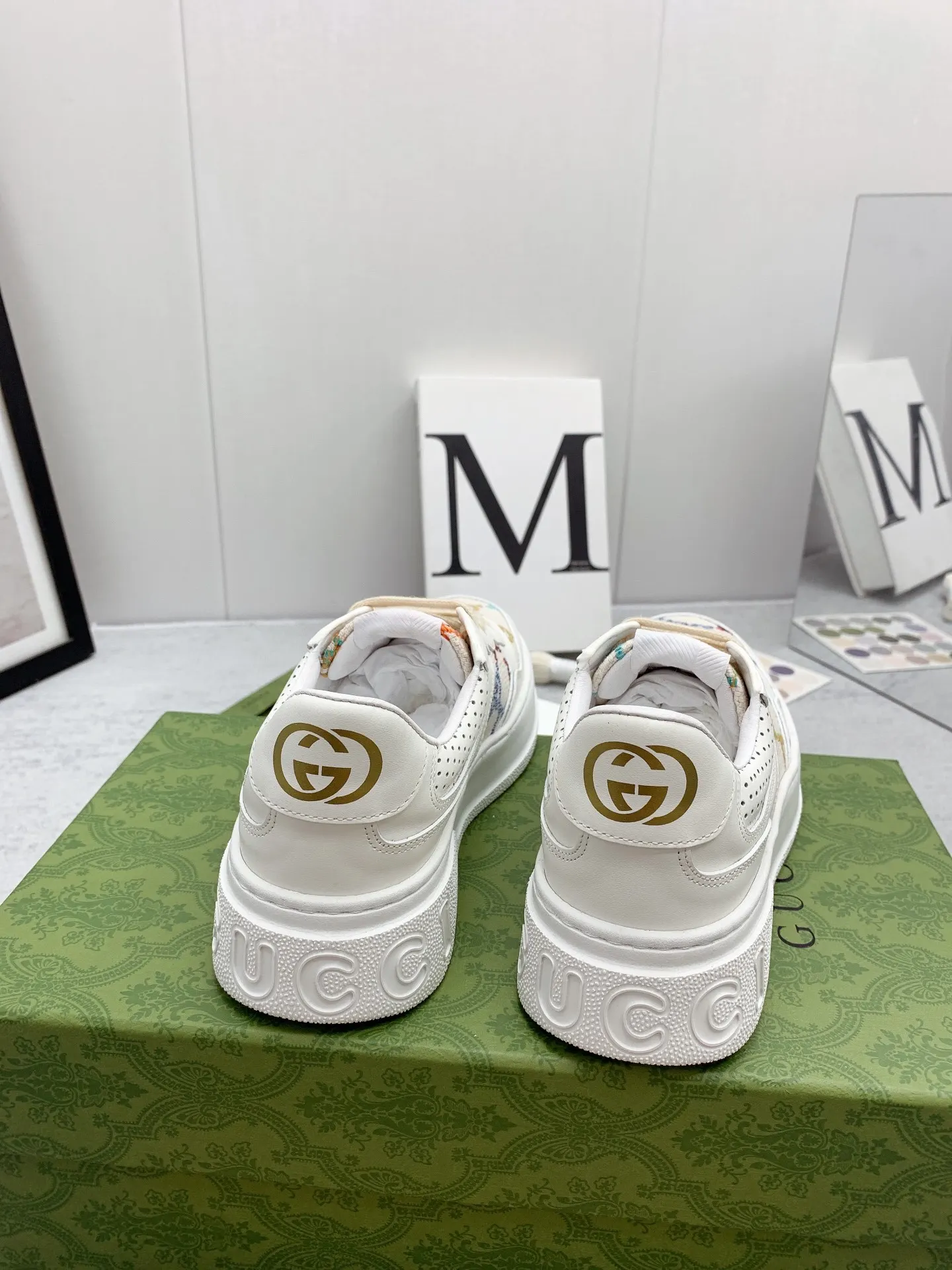 Gucci Logo休閒運動鞋