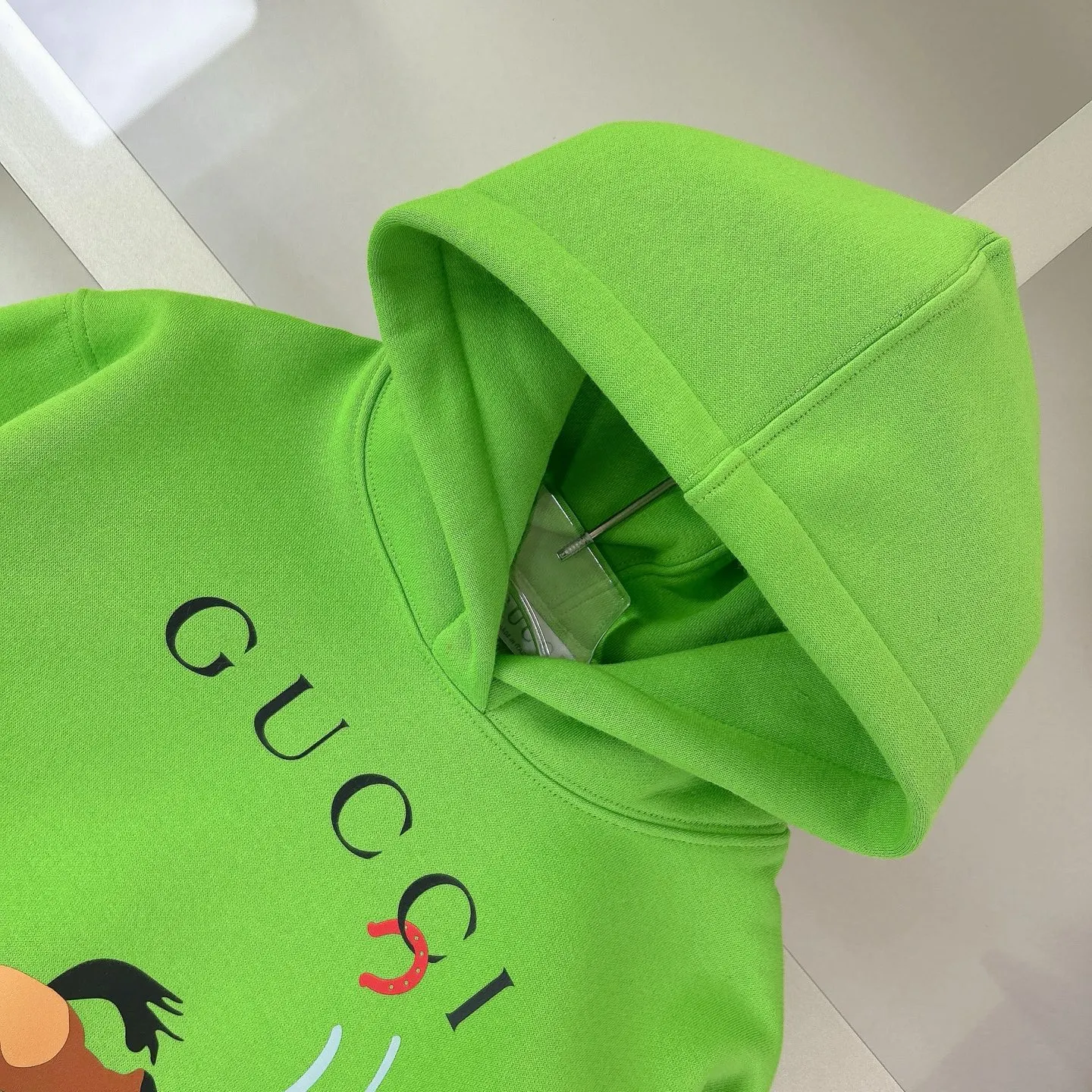 Gucci Logo印花圆领卫衣