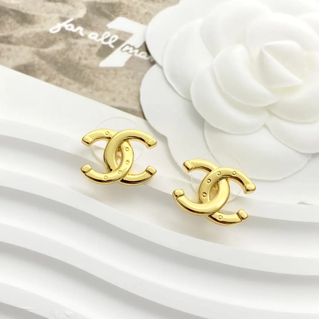Chanel Gold Earrings