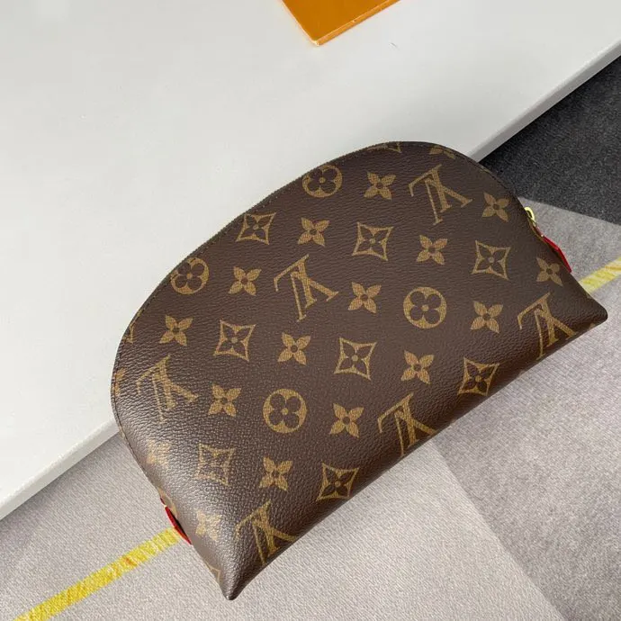 金色 帆布 化妆包 便携收纳款