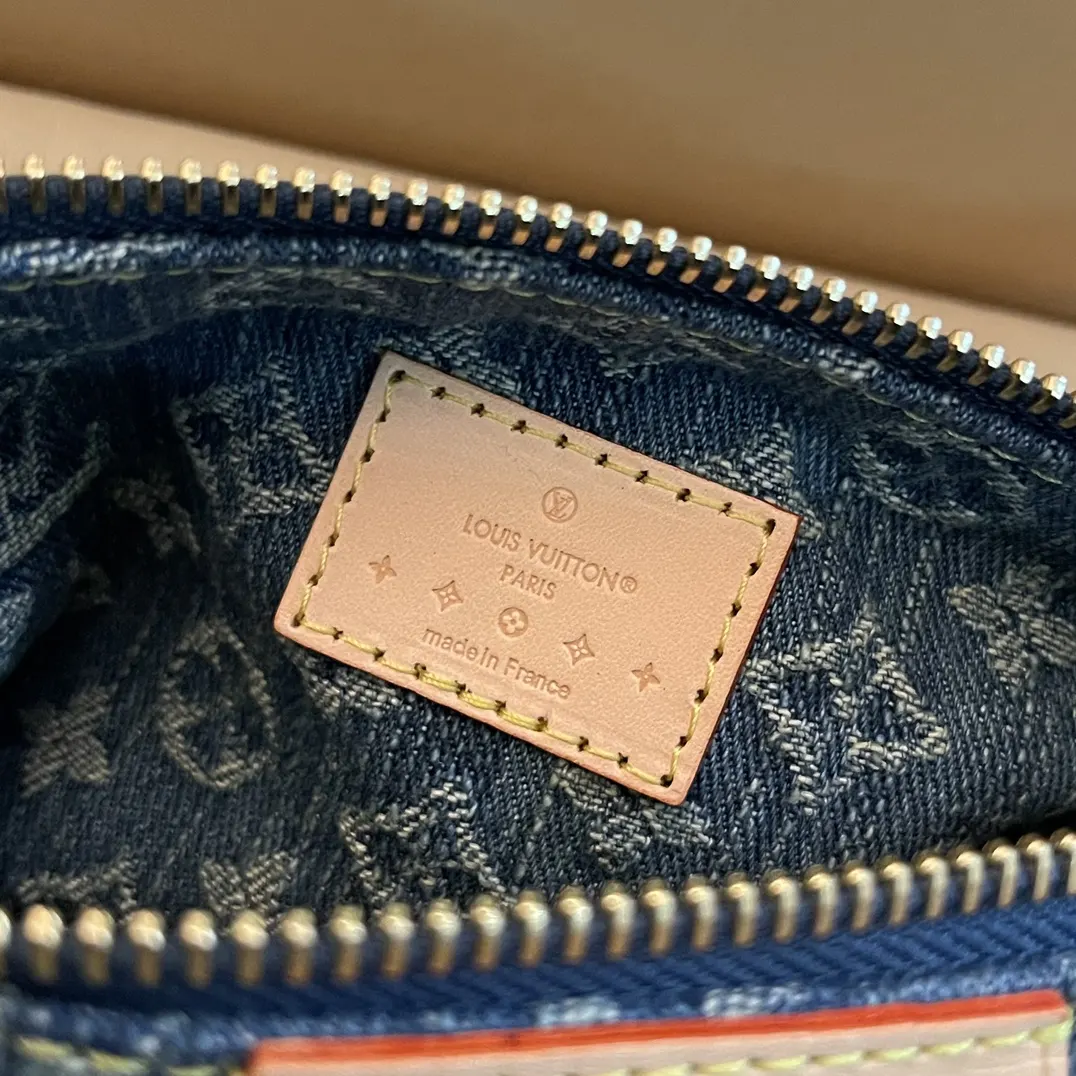 牛仔 帆布 HILLS CHETTE 手拿包 腋下包 升 复古腋下背款
