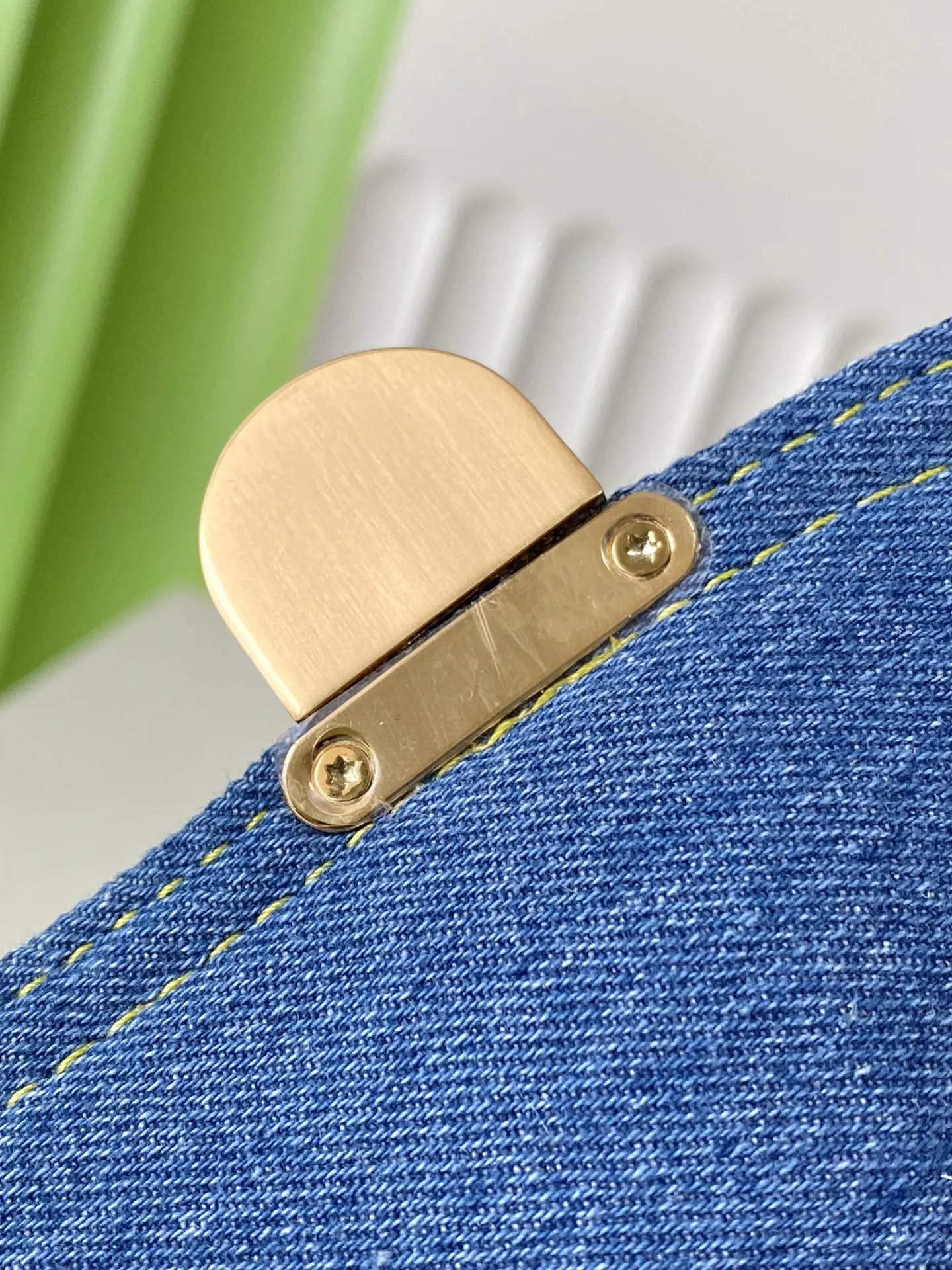 Blue Top Handle Bag Lightweight