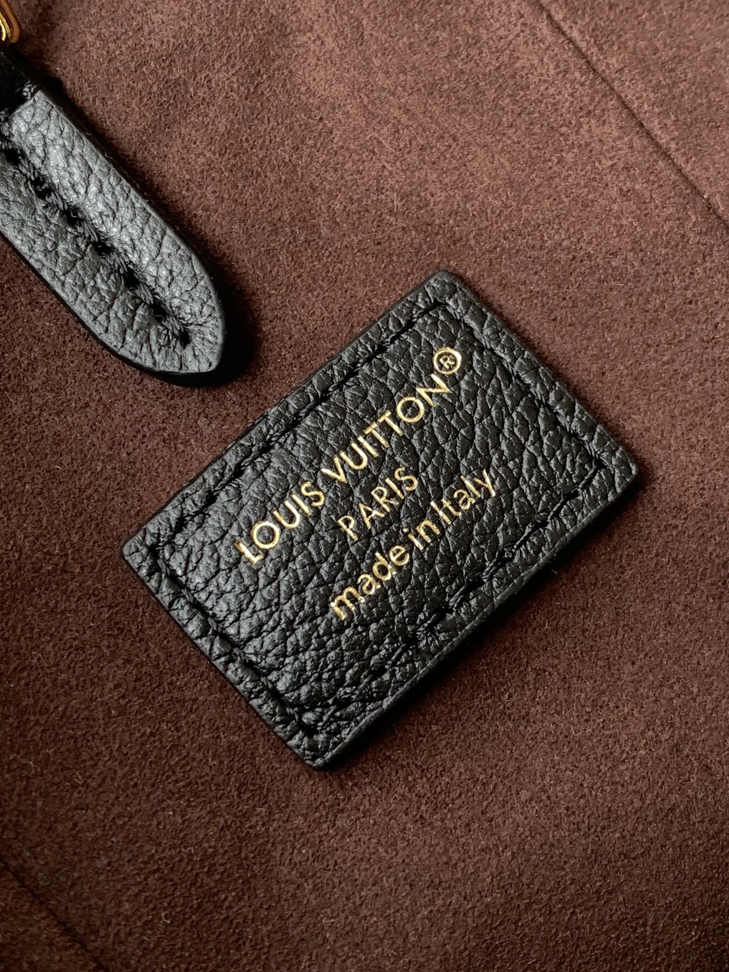 Black Brown Chain Bag Leather