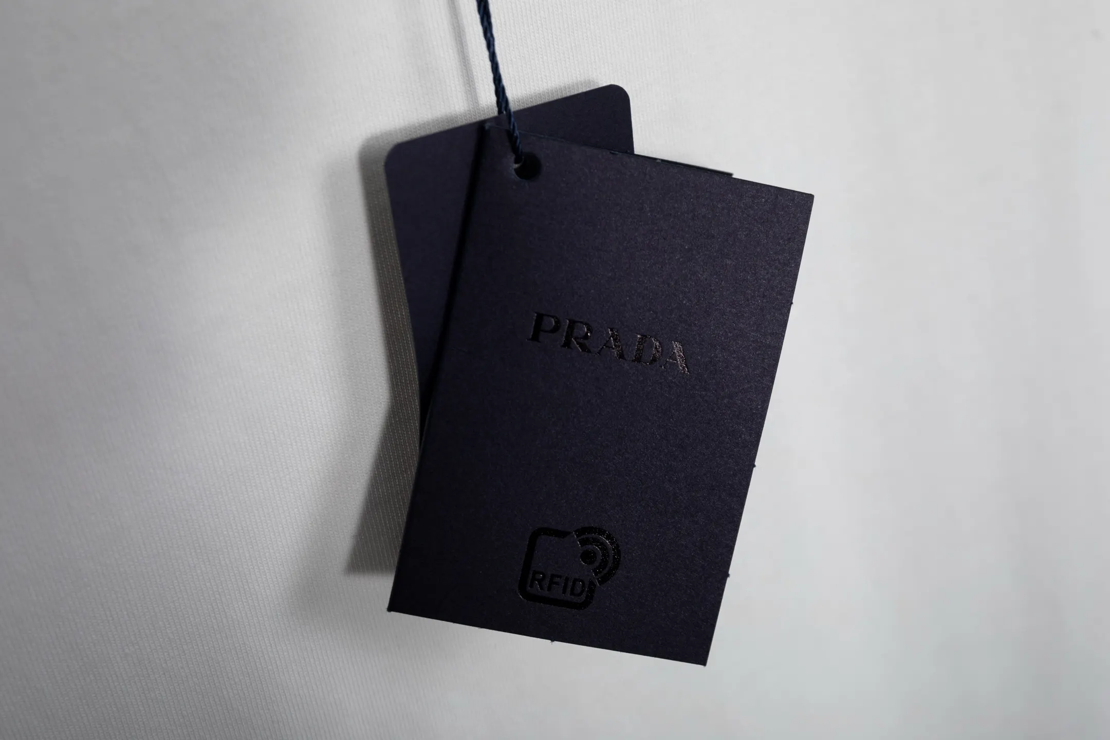 Prada 字母钢印 短袖T恤 高克重休闲