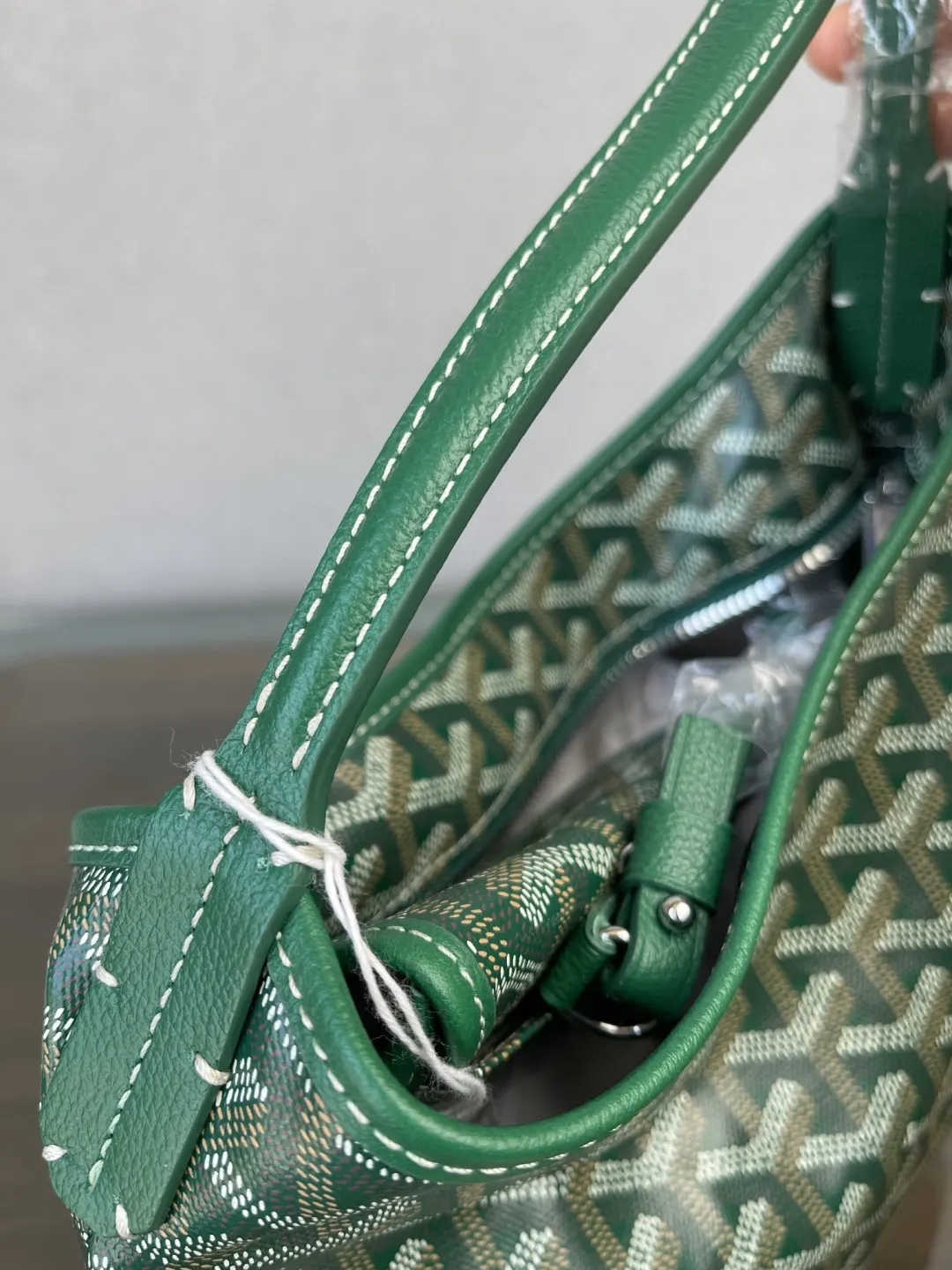 Goyard Hobo 绿色 腋下包 复古腋下背款