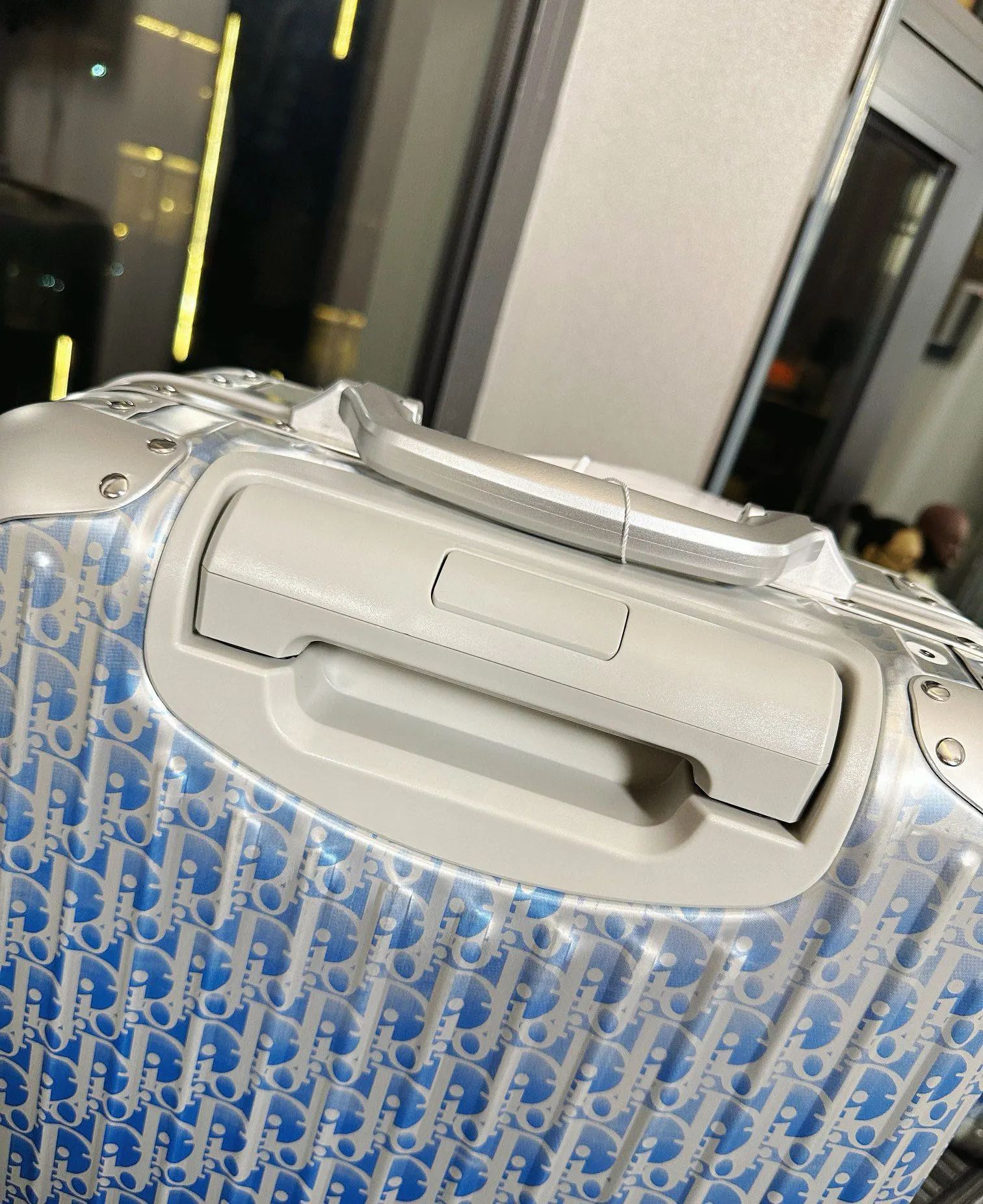 Dior 黑色 藍色 寸登机箱 行李箱 旅行拉杆款 輕便出行款