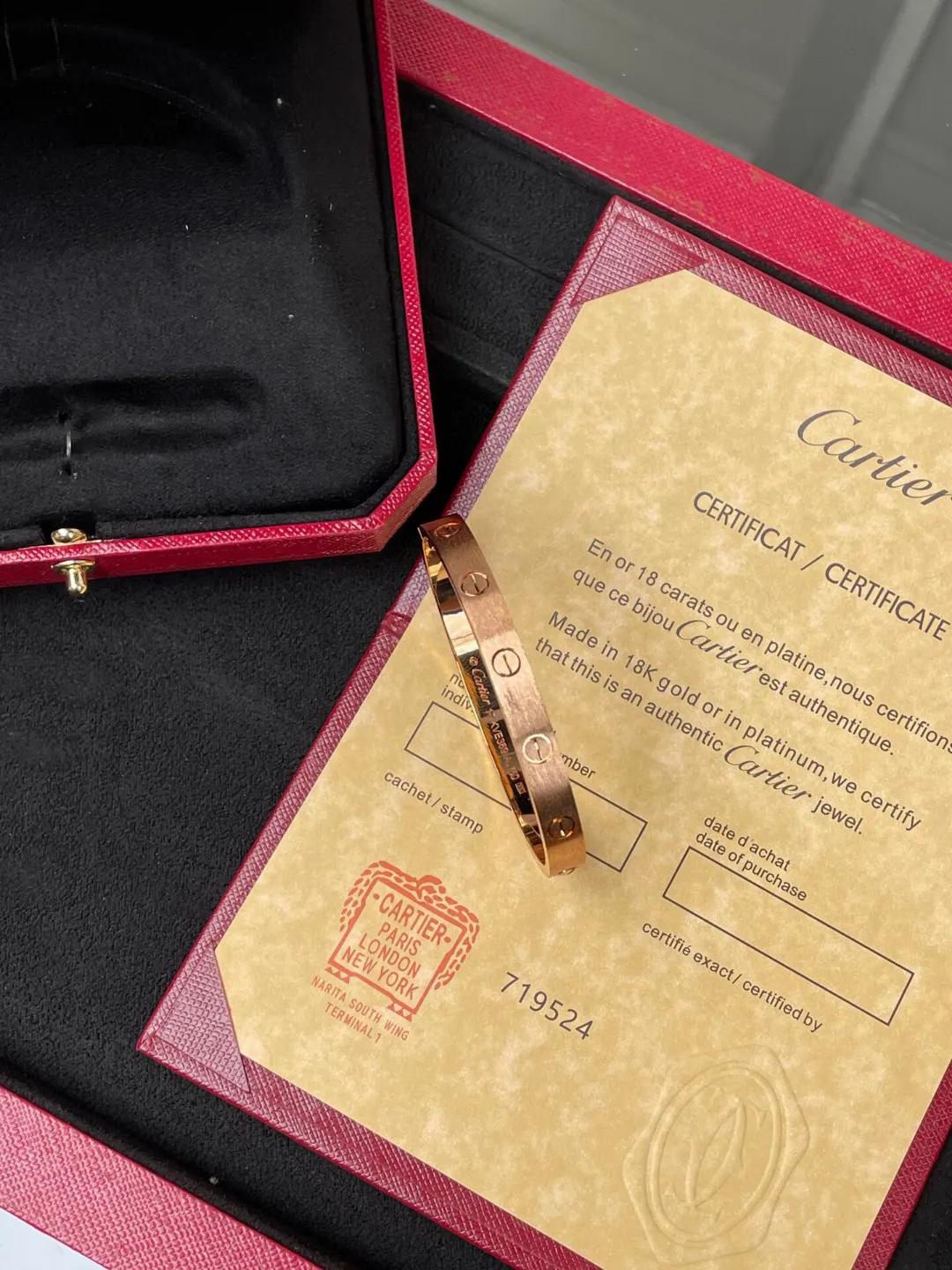 Cartier 手鐲 精致腕饰款
