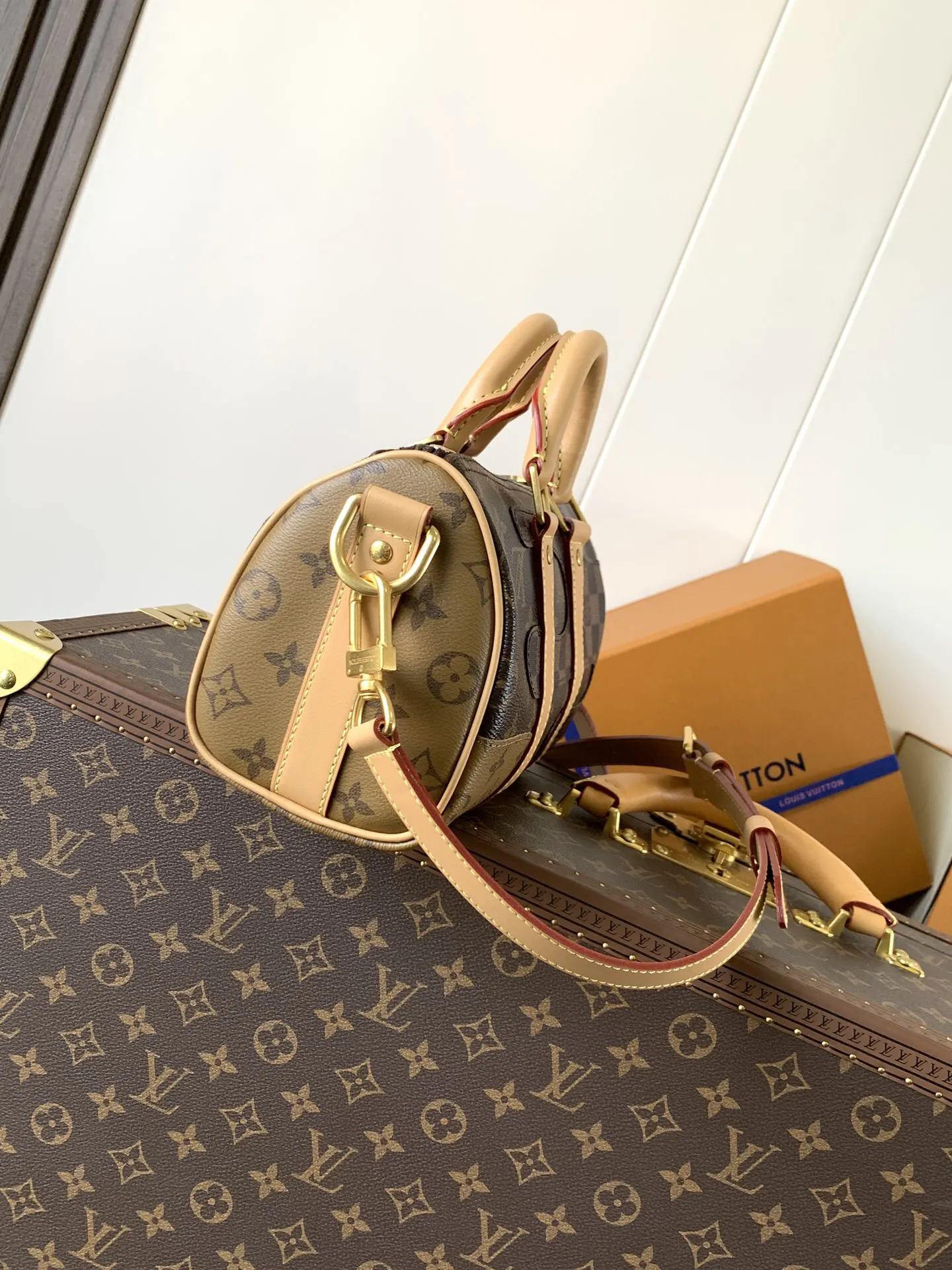 LV Keepall 老花旅行包 棕色手柄出行款｜ORBUYBAG 岚奢包高端时尚精品