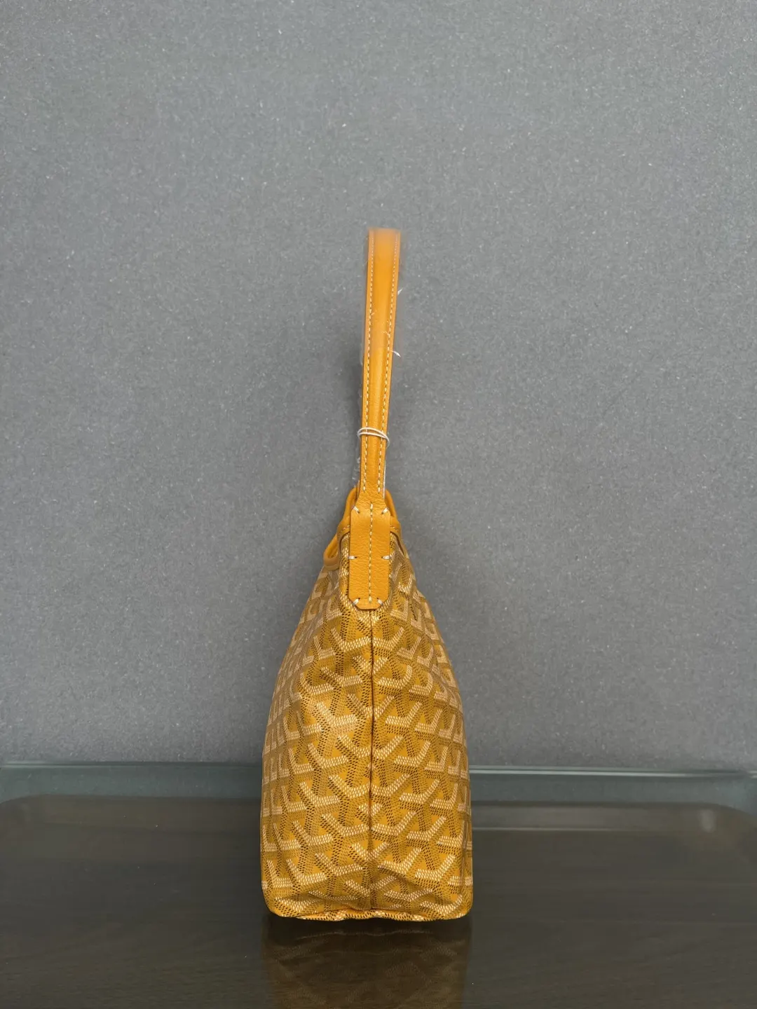 Goyard Hobo 黄色 腋下包 复古腋下背款