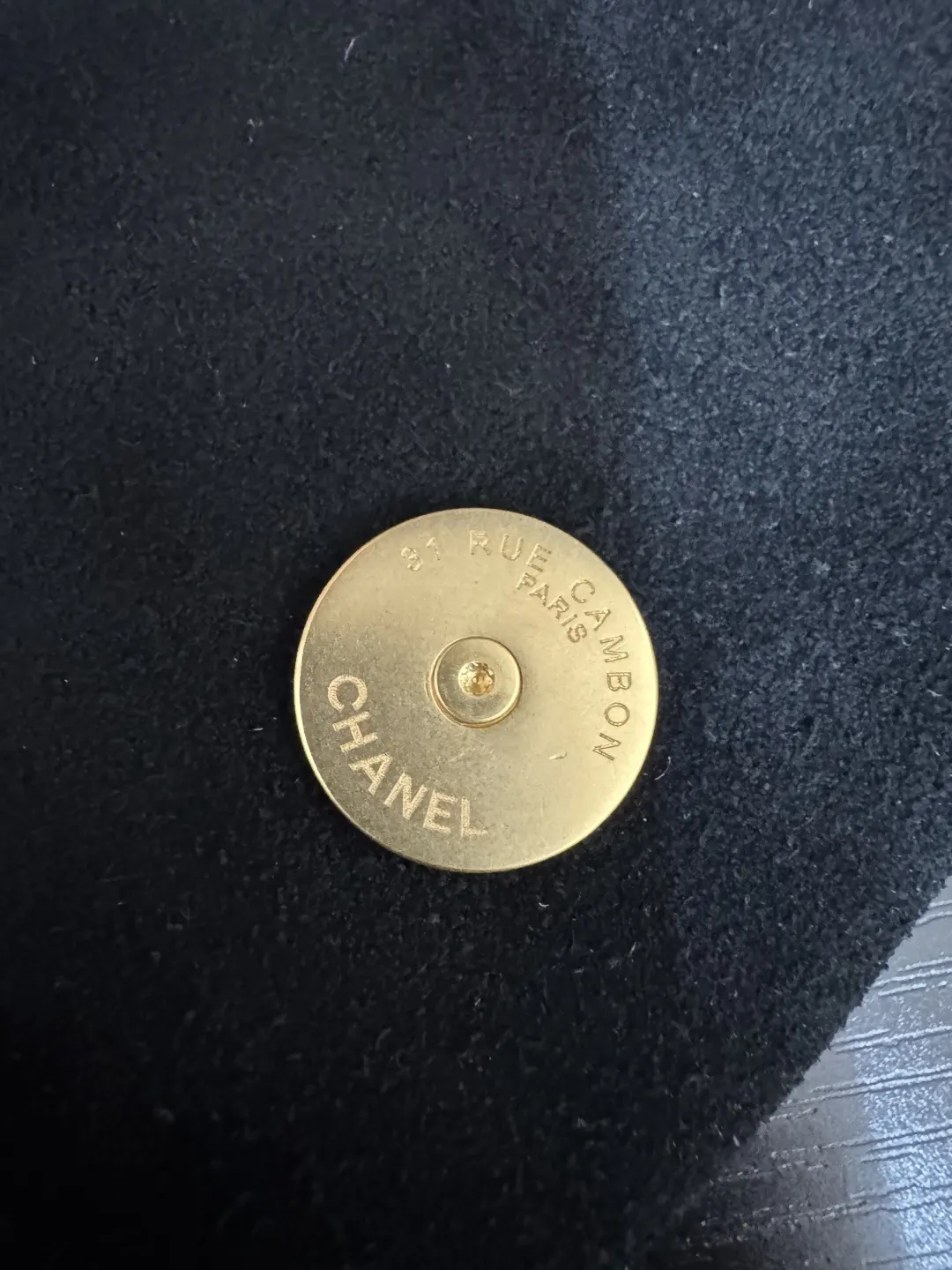 Chanel 麂皮翻蓋鏈條包 單肩斜挎