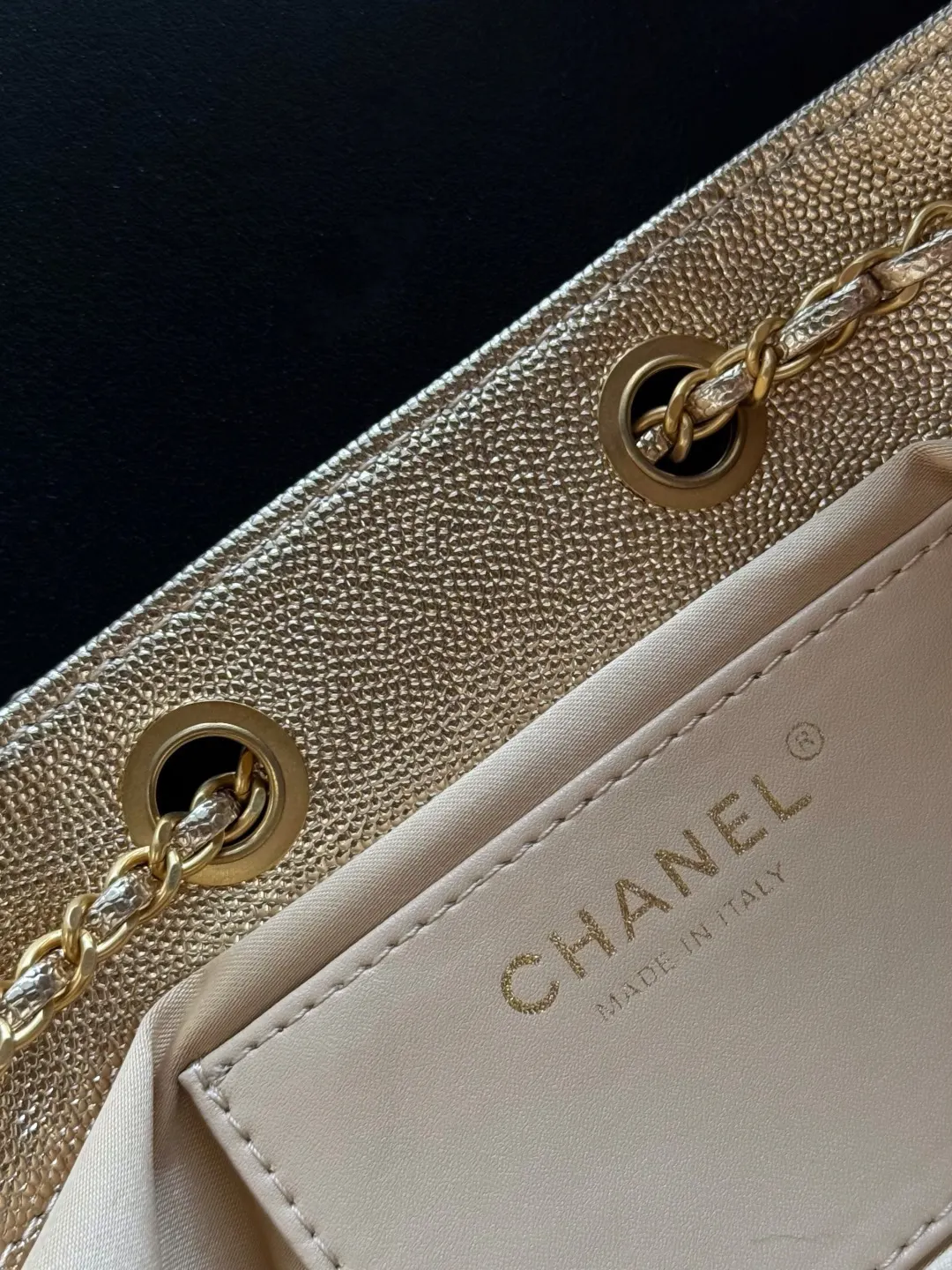 CHANEL Hobo 背景～区别于市场普通货 法国 腋下包 复古腋下背款