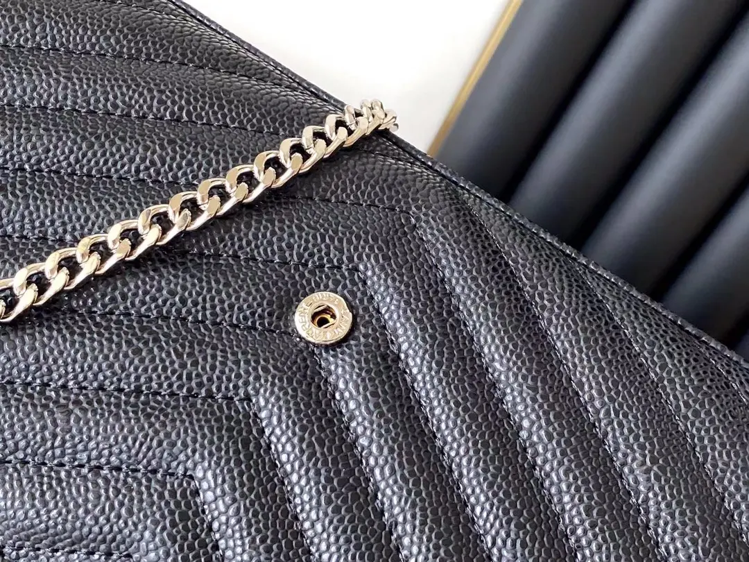 Black Chain Bag Leather