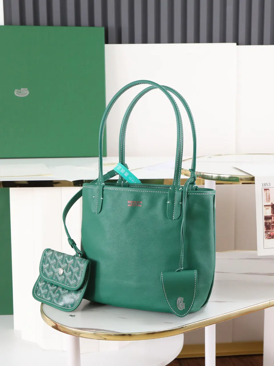 Goyard 小牛皮 手提包 通勤手提款(數字9) Goyard 小牛皮 手提包 通勤手提款(數字9)