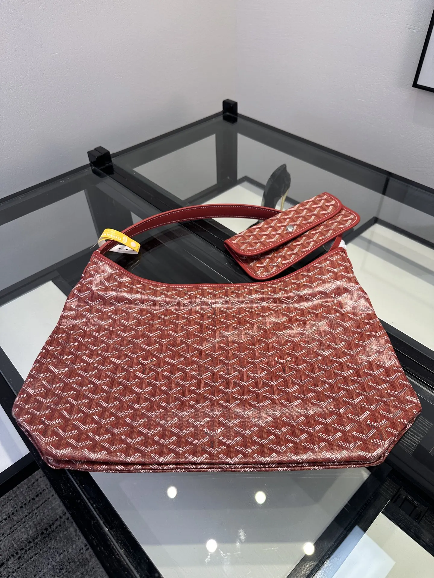 Goyard Hobo 戈雅 狗牙 hobo腋下包 大紅 四季衣橱的 隐形C 復古腋下背款(數字9) Goyard Hobo 戈雅 狗牙 hobo腋下包 大紅 四季衣橱的 隐形C 復古腋下背款(數字9)