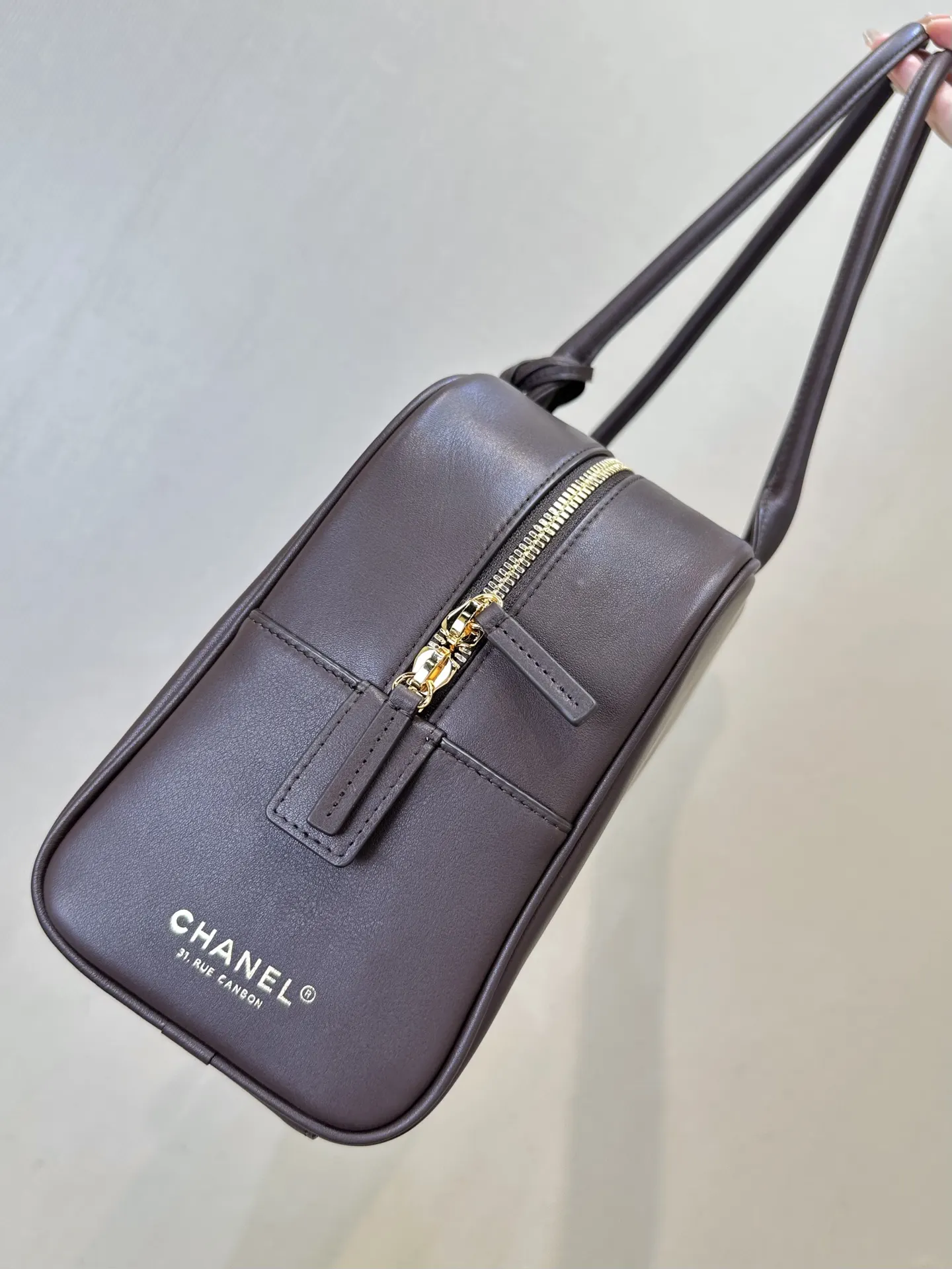 Hobo Shoulder Bag Vintage Leather