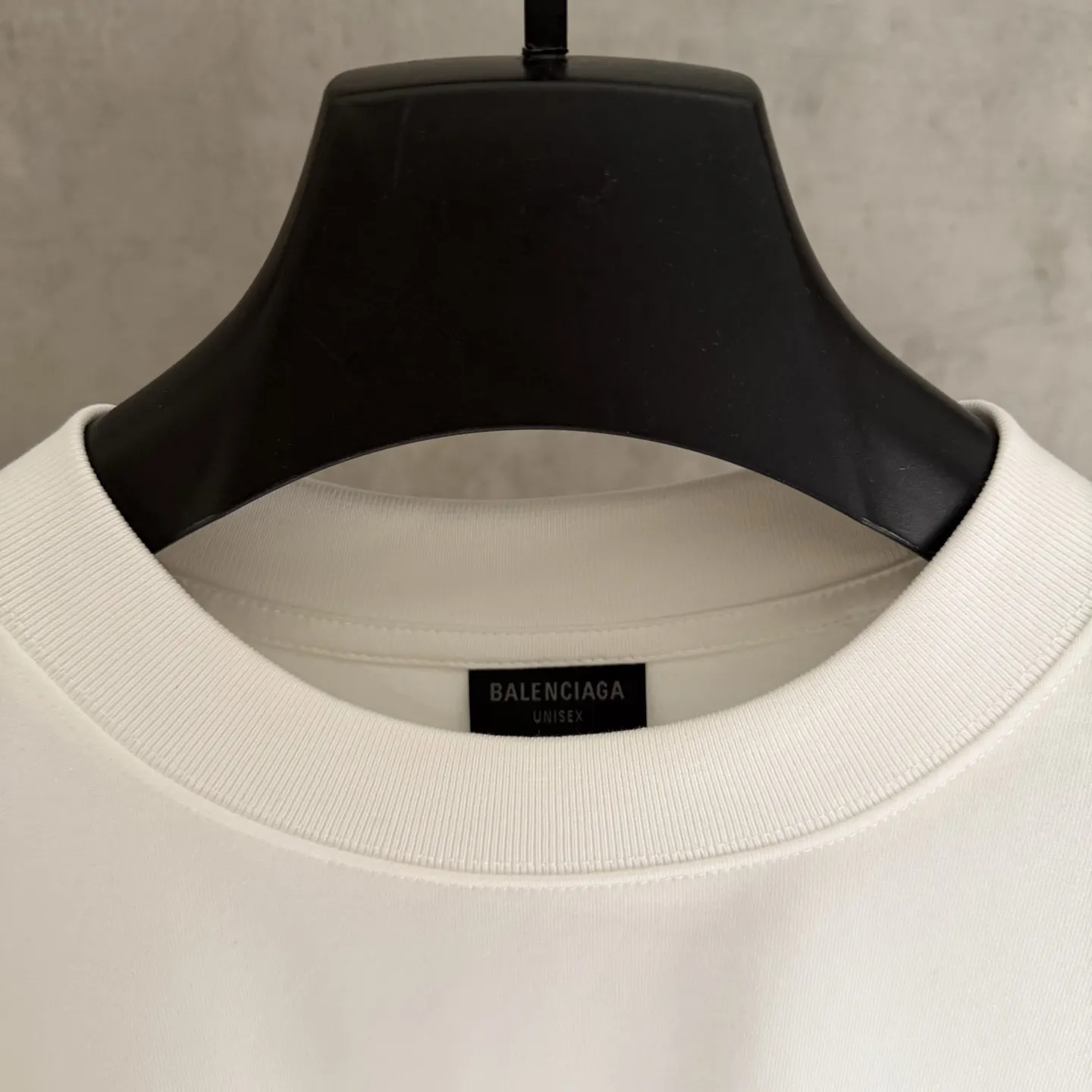 Balenciaga 25SS 刺绣 纯棉 短袖T恤 街头休闲款