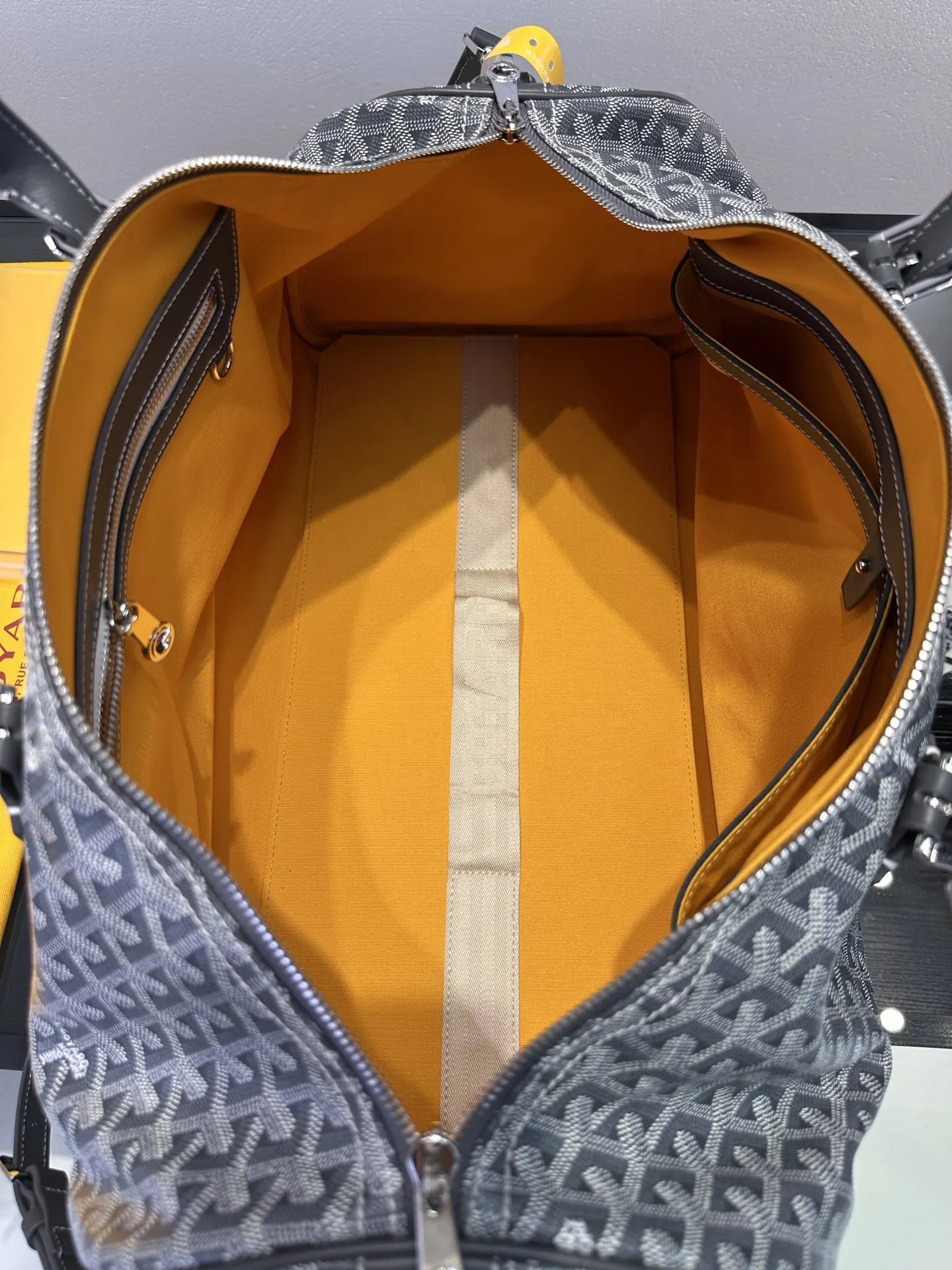 Goyard 灰色 戈雅 Boston 旅行袋 灰色 旅行袋 大容量旅行款