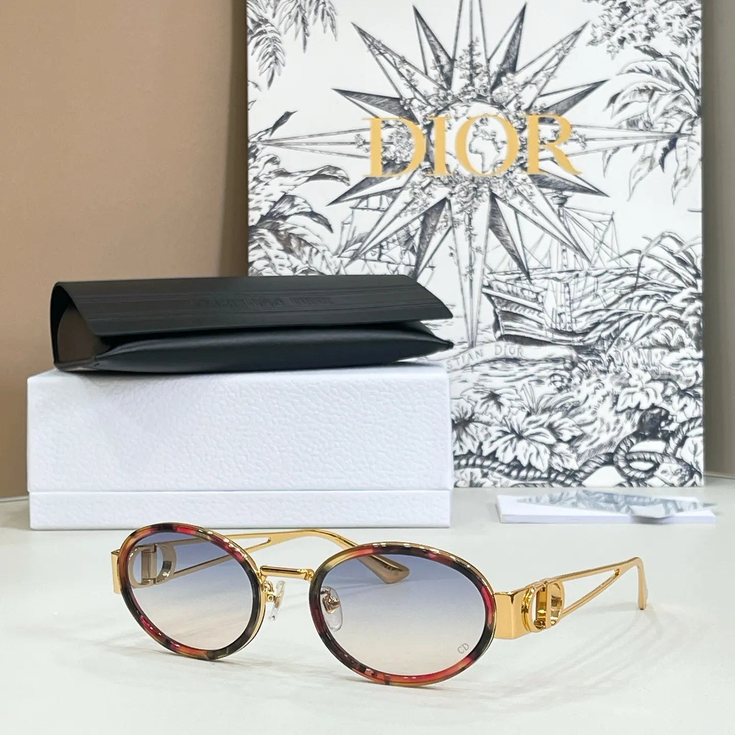 Dior Bags Portable Messenger Models Sunglasses