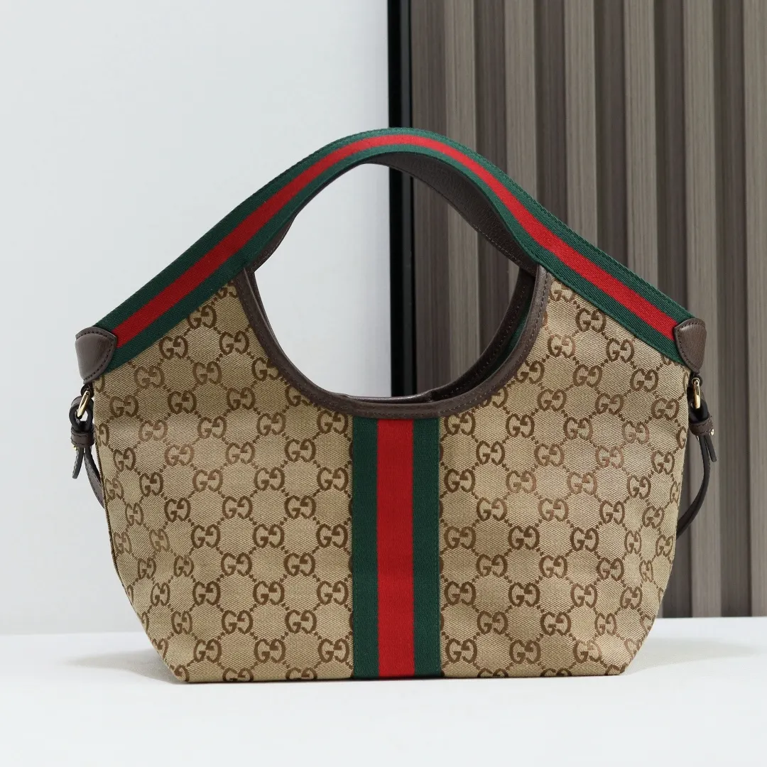 Gucci 棕色 托特包 手提单肩