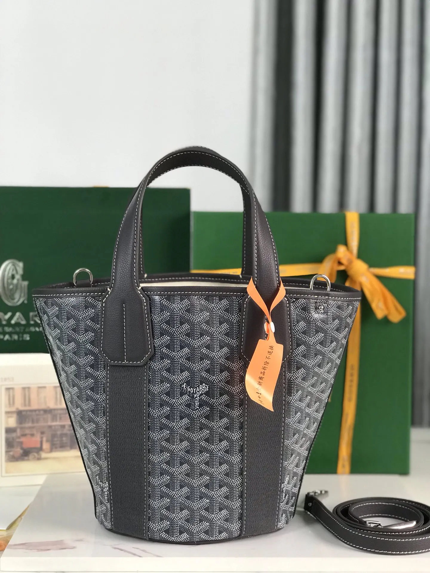 Bucket Bag Casual Leather