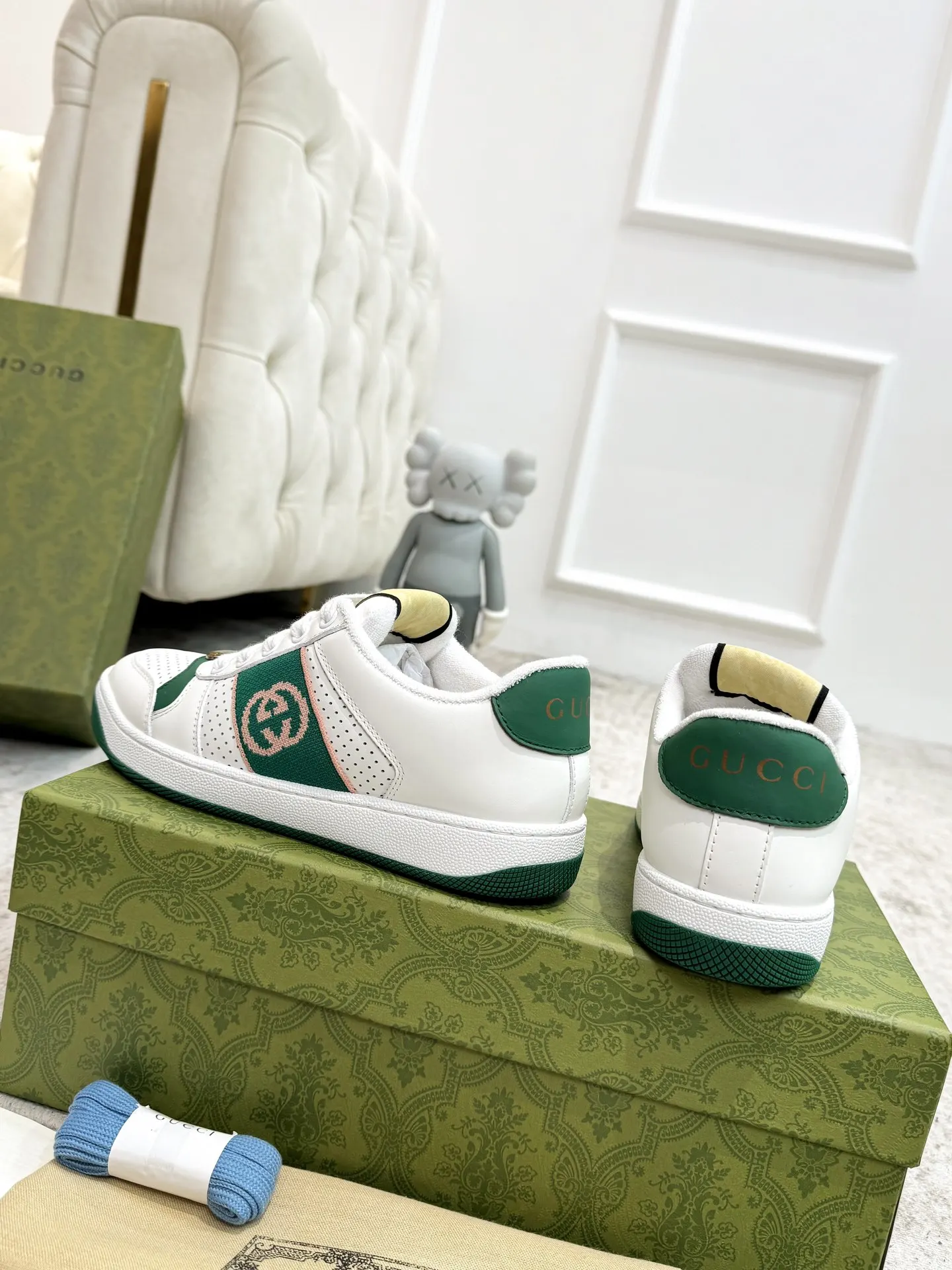 Gucci Logo休閒運動鞋