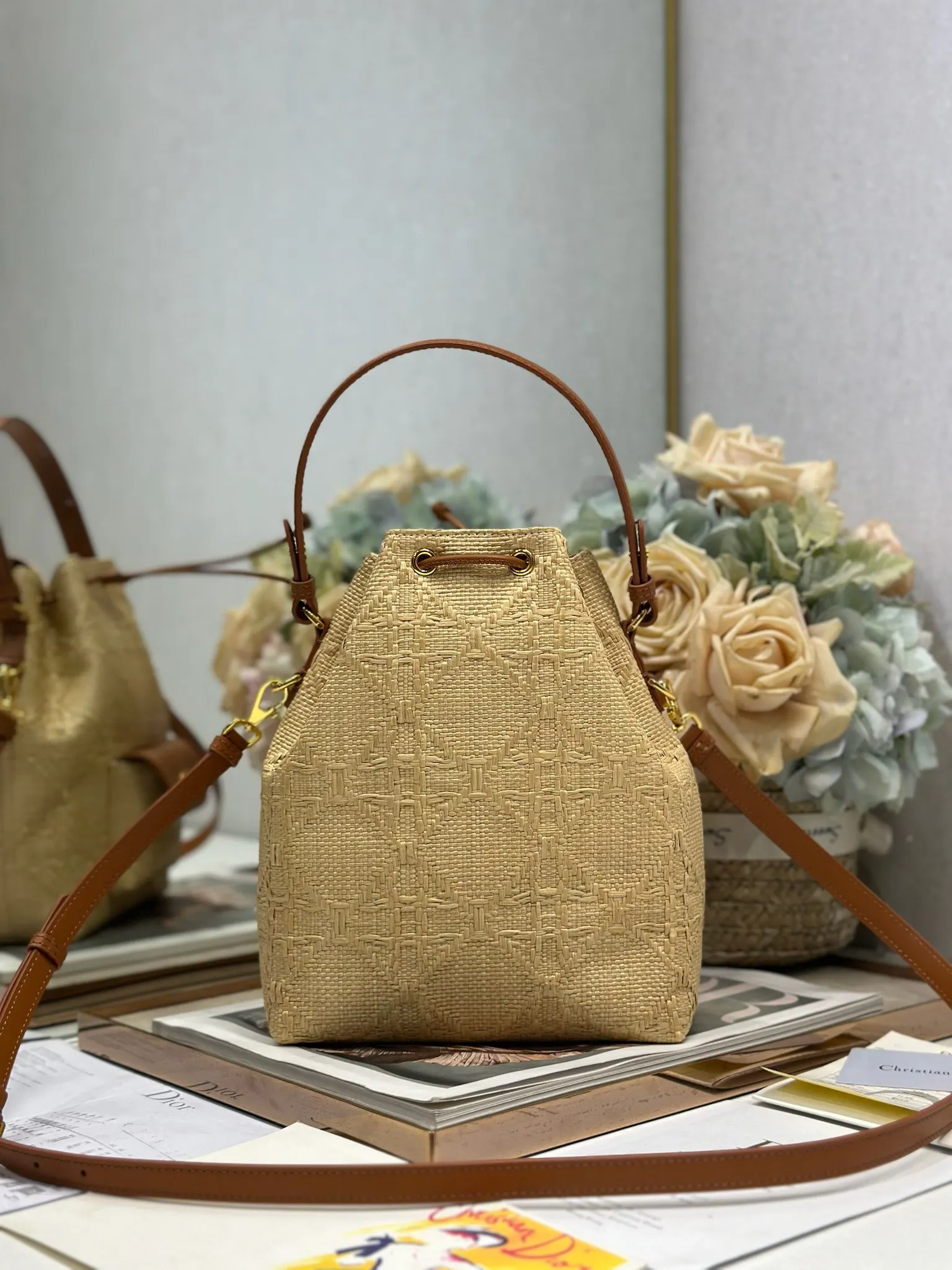 Dior Gold Organizer Pouch Travel