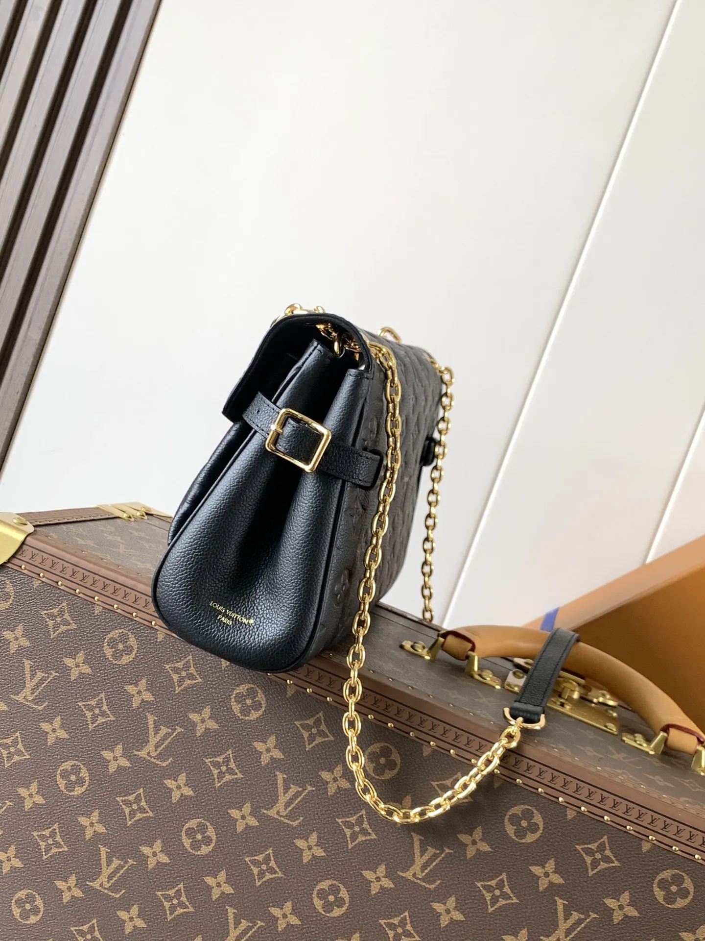 LV 黑杏配色 链条包 单肩斜挎款 经典款｜ORBUYBAG 岚奢包高端时尚精品