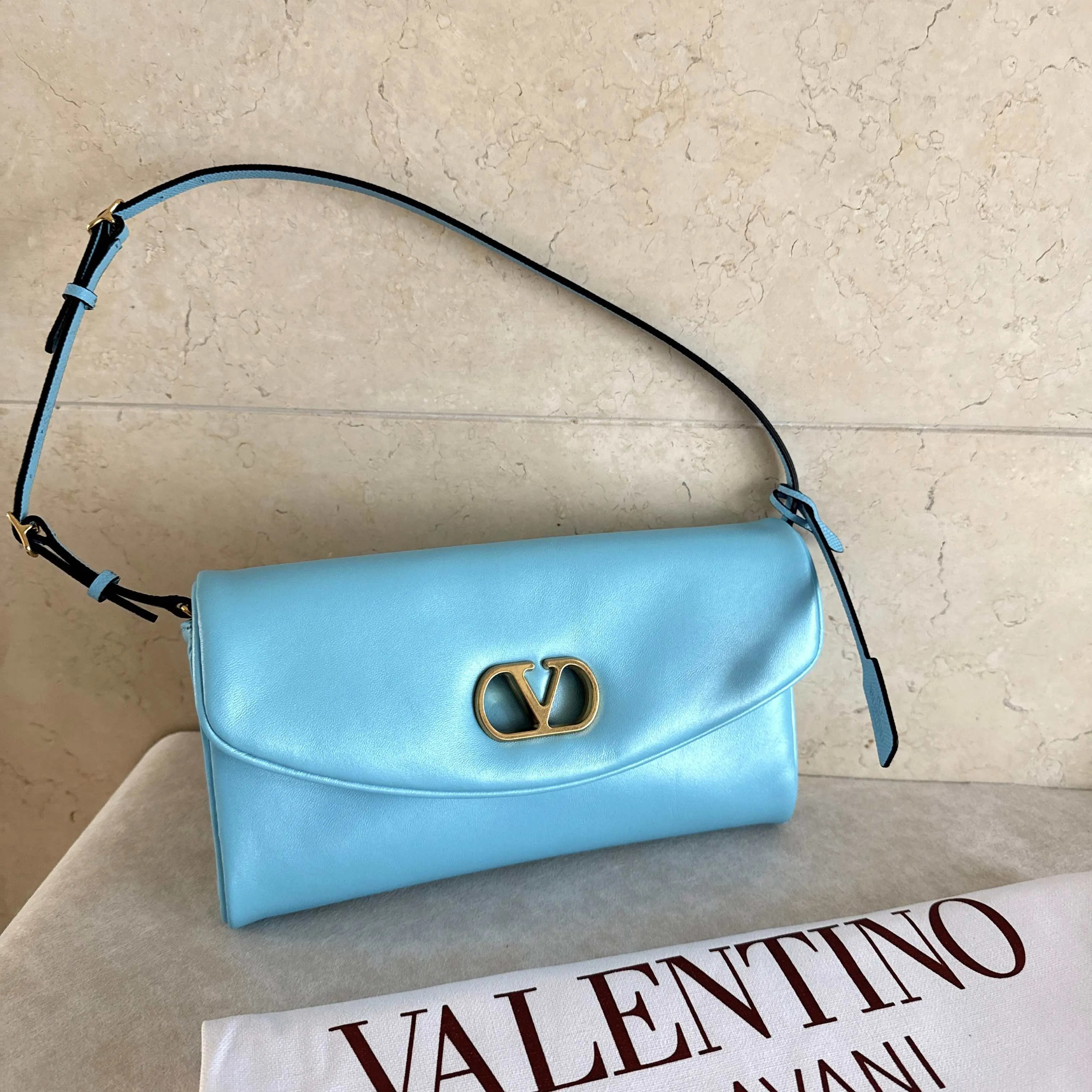 Valentino 牛皮 單肩包 日常單肩背款